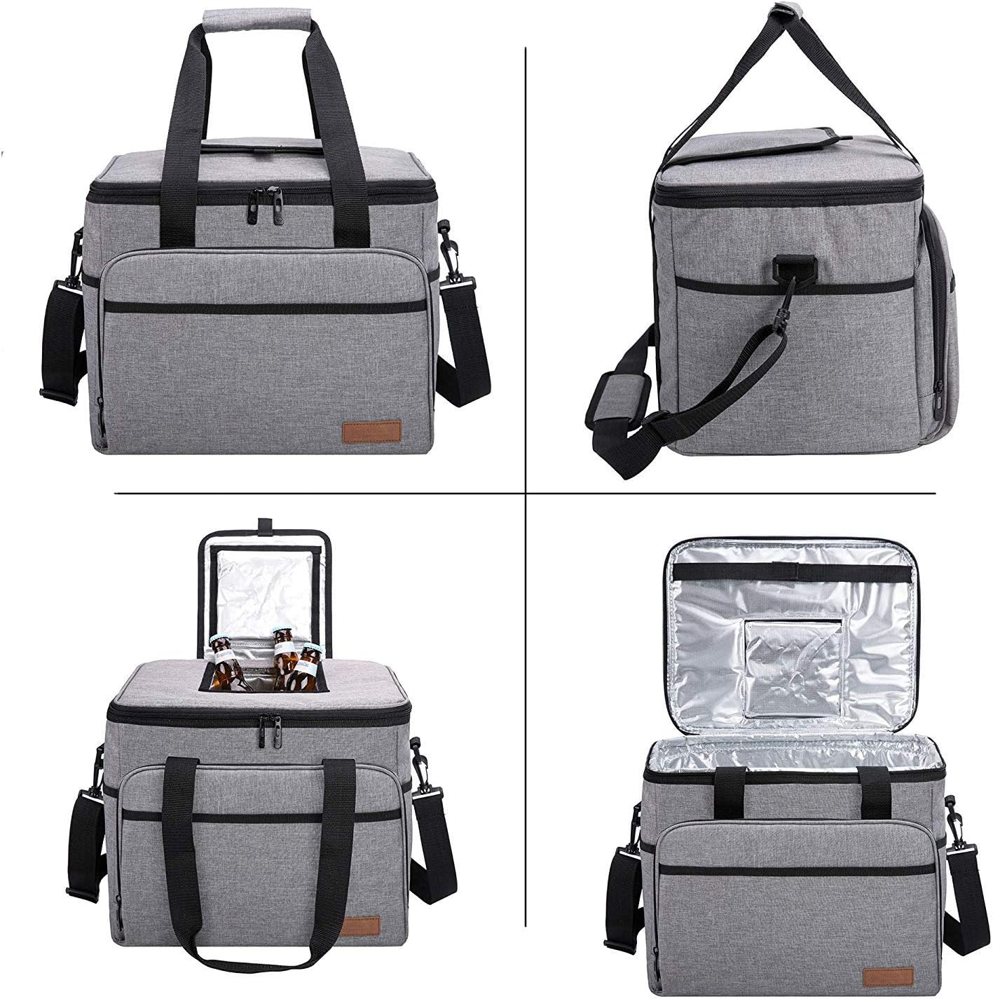 Borsa Termica Pieghevole 30 Litri con Cerniera - immagine 4