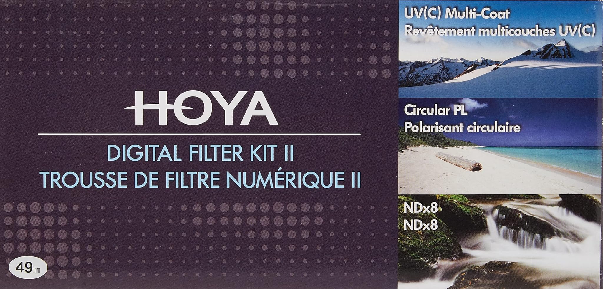 Hoya – filtro II – kit per obiettivo fotocamera digitale