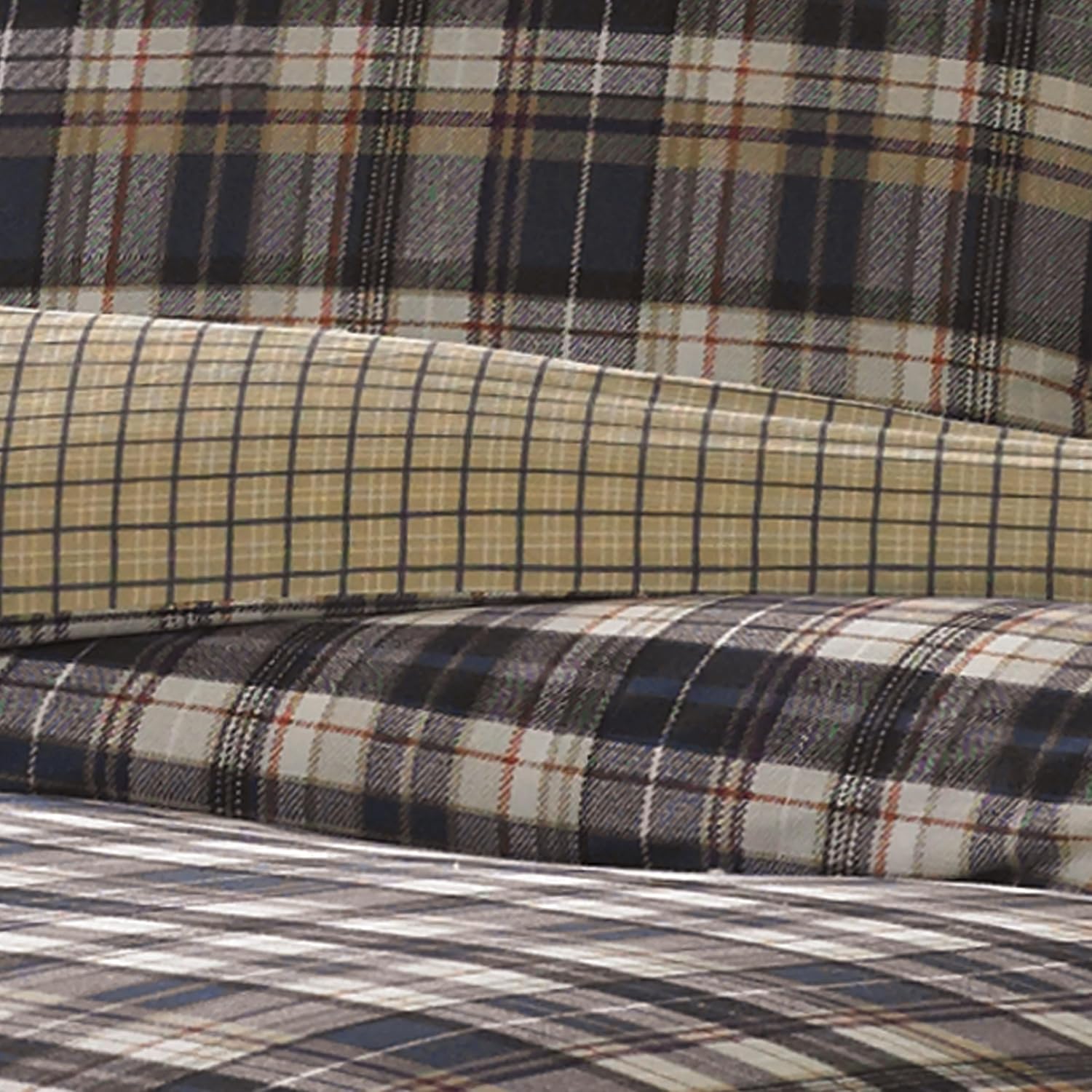 Eddie Bauer Port Gamble Comforter Set Full/Queen Blue 3 Piece - immagine 3