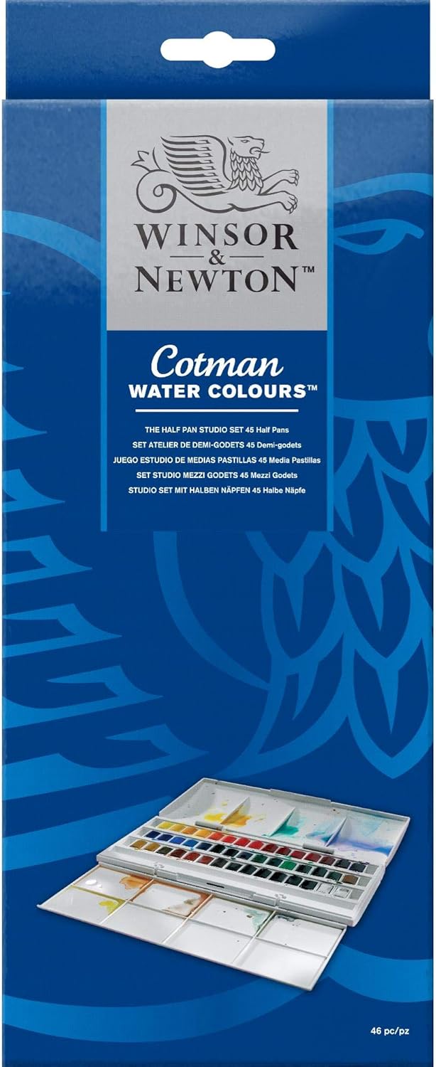 Winsor & Newton Cotman Watercolour - Set da Studio - immagine 3
