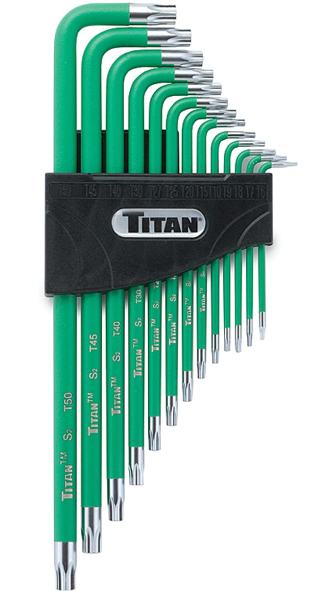 Titan Tools 12715 Tamper Resistant Star Key set – multicolore (pezzi)