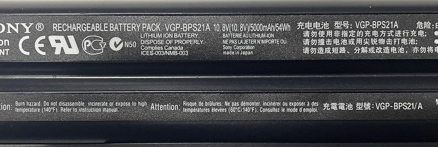 Batteria di Ricambio per Sony VAIO VGN-AW/FW/NS/SR - immagine 5