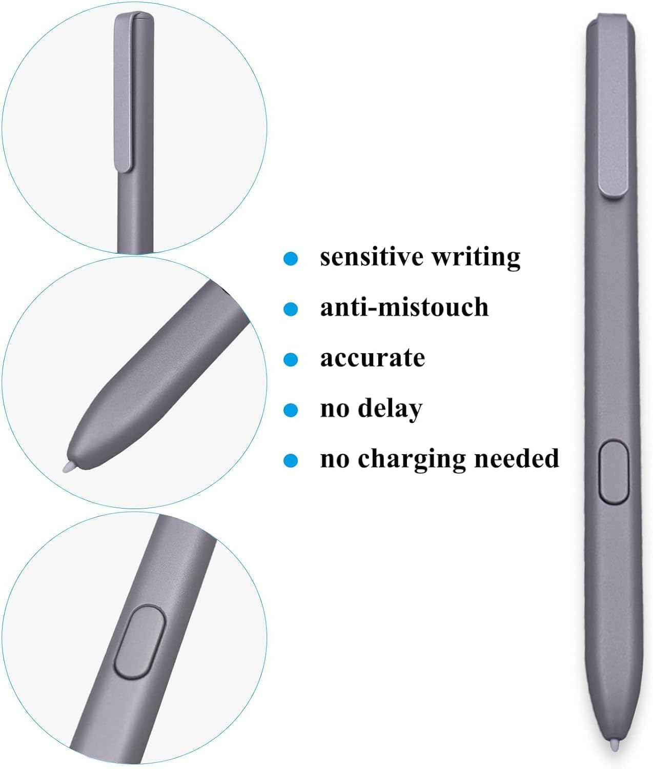 Penna Marker per Remarkable 1/2 Tablet Notebook, Argento | Dakexiong | Velz