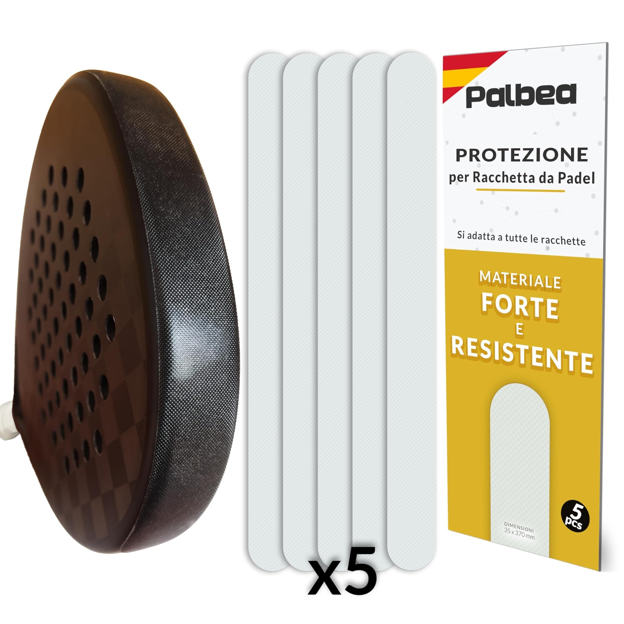 Palbea Protezione Racchetta Padel Trasparente