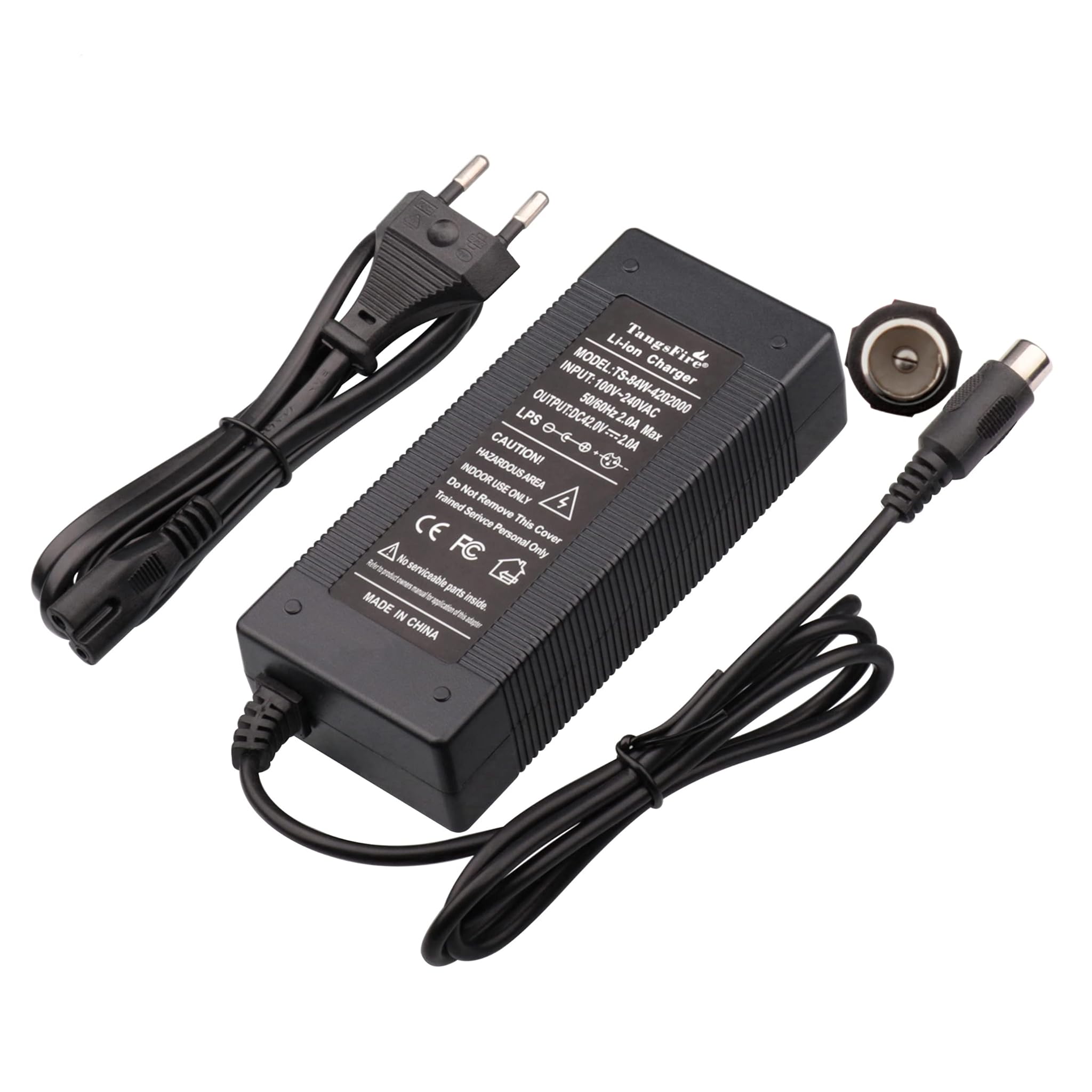 Caricabatteria per Bici Elettriche 36V 42V 2A