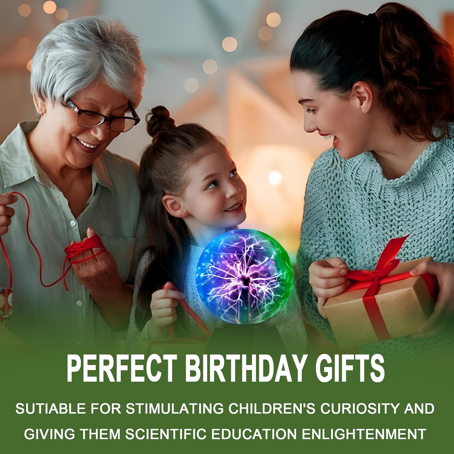 Sfera al Plasma 8 Pollici Sensibile Tocco e Suono - immagine 5