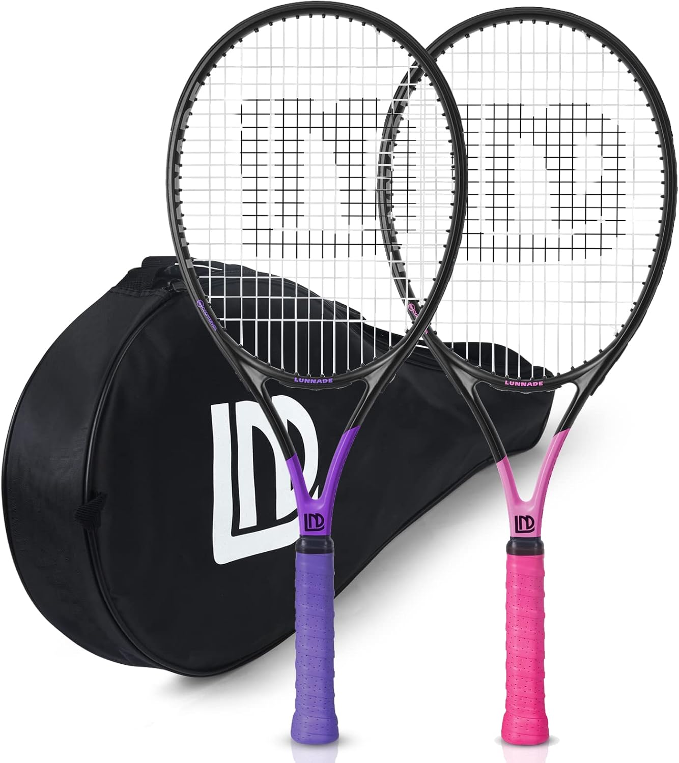 Lunnade Adult Tennis Rackets - Racchetta da Tennis 27 Pollici - immagine 1