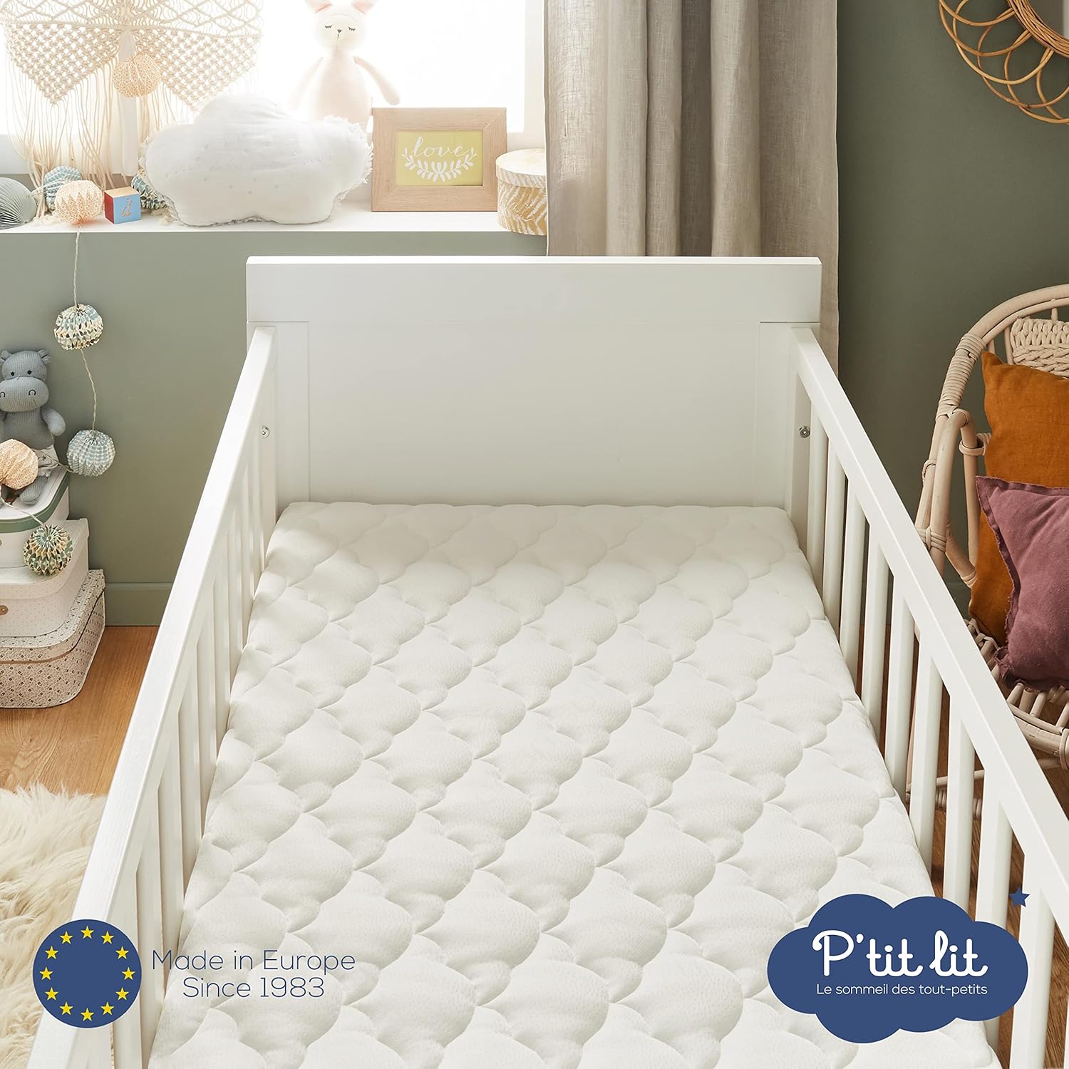 P'tit Lit - Materasso Bambino in Bambù 70x140 cm - immagine 2