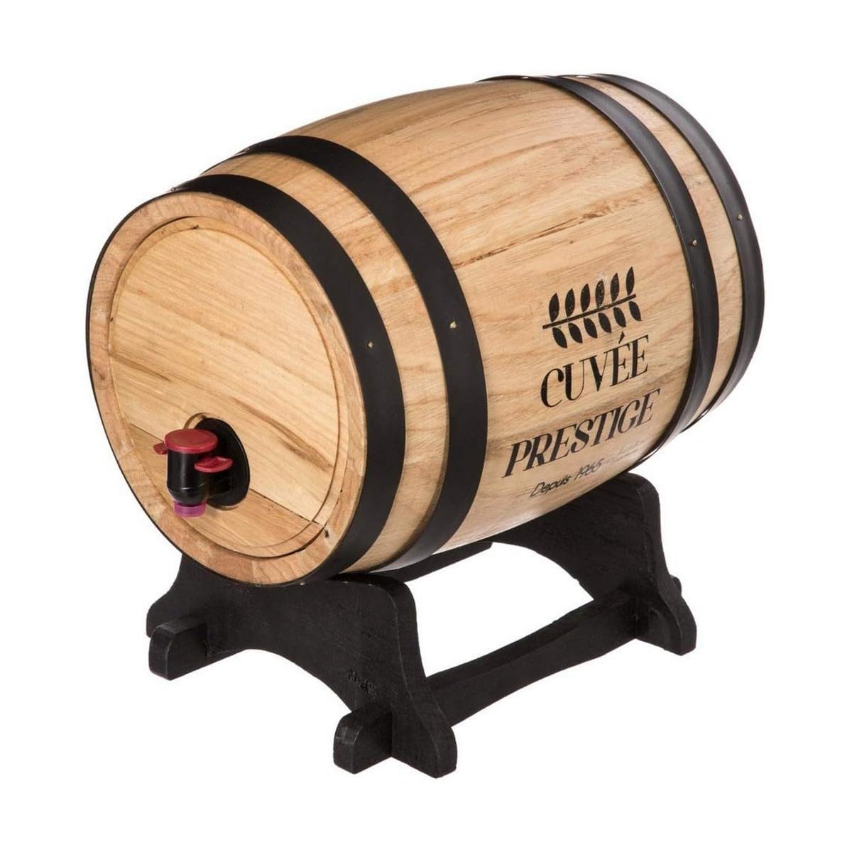 Avilia Botte Porta Vino da Terra in Legno 5,5L