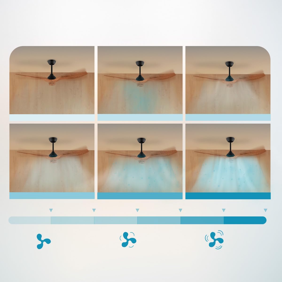 Cecotec EnergySilence Aero 5200 BlackWood - Ventilatore Soffitto - immagine 7