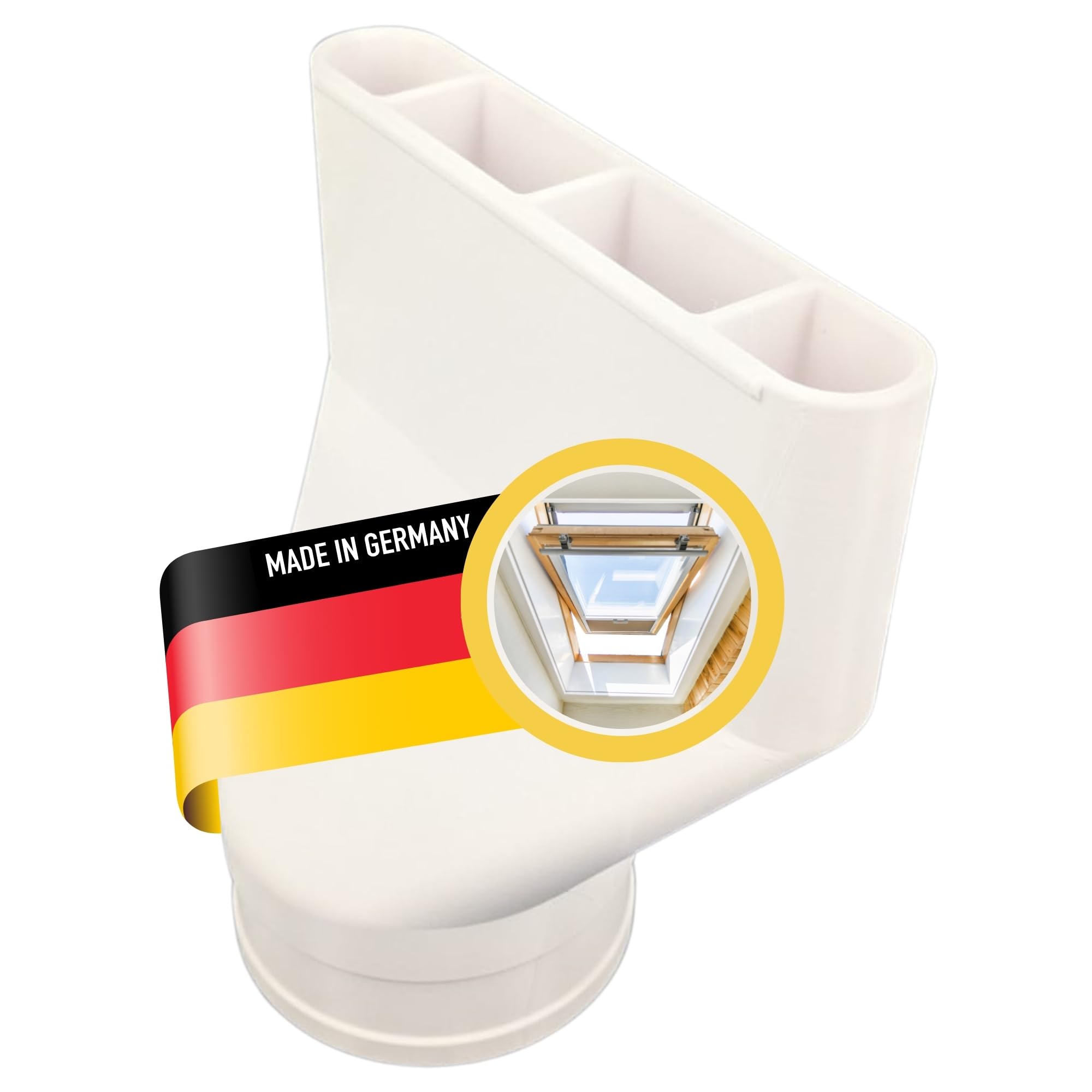 Ulroad Adattatore per Tubo Lucernario 100mm