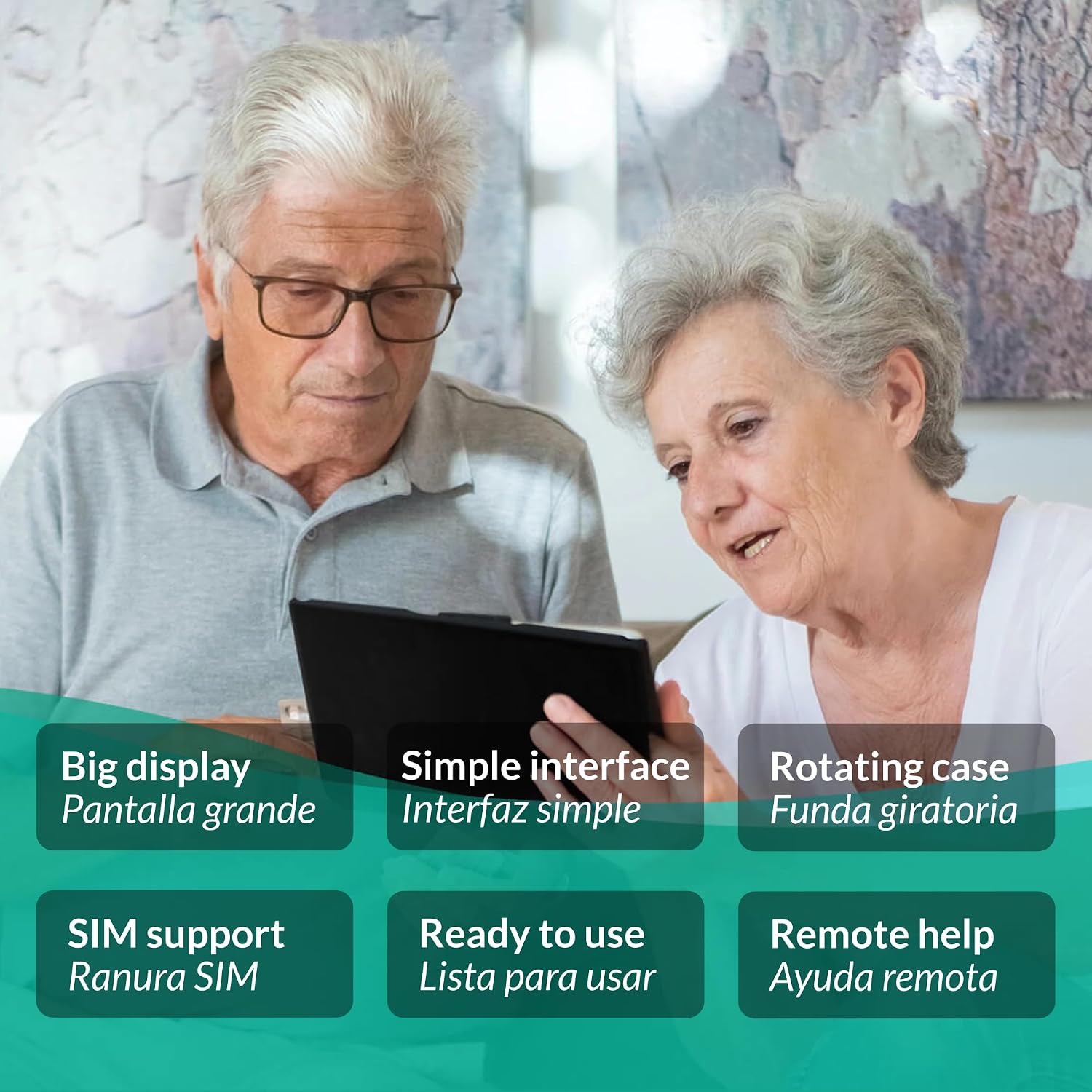 Bleta - Tablet per Anziani 10.1 Pollici | Velz