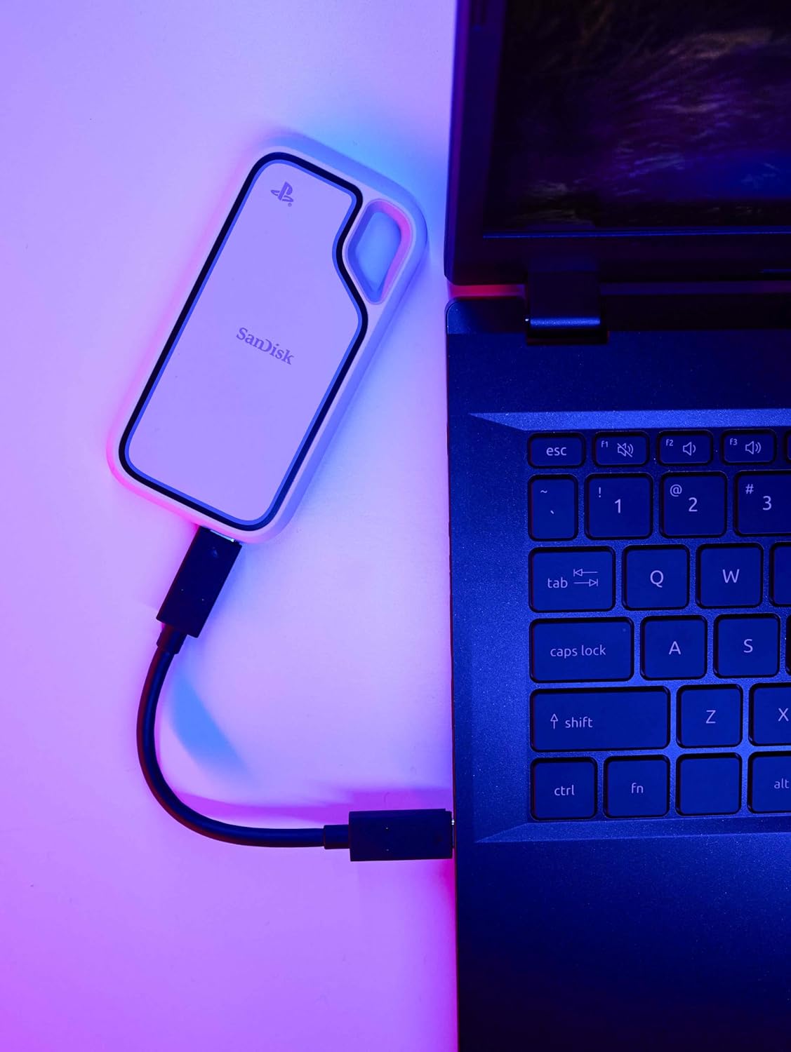 Sandisk Extreme Portable SSD 2TB per PS5 e PC - immagine 4