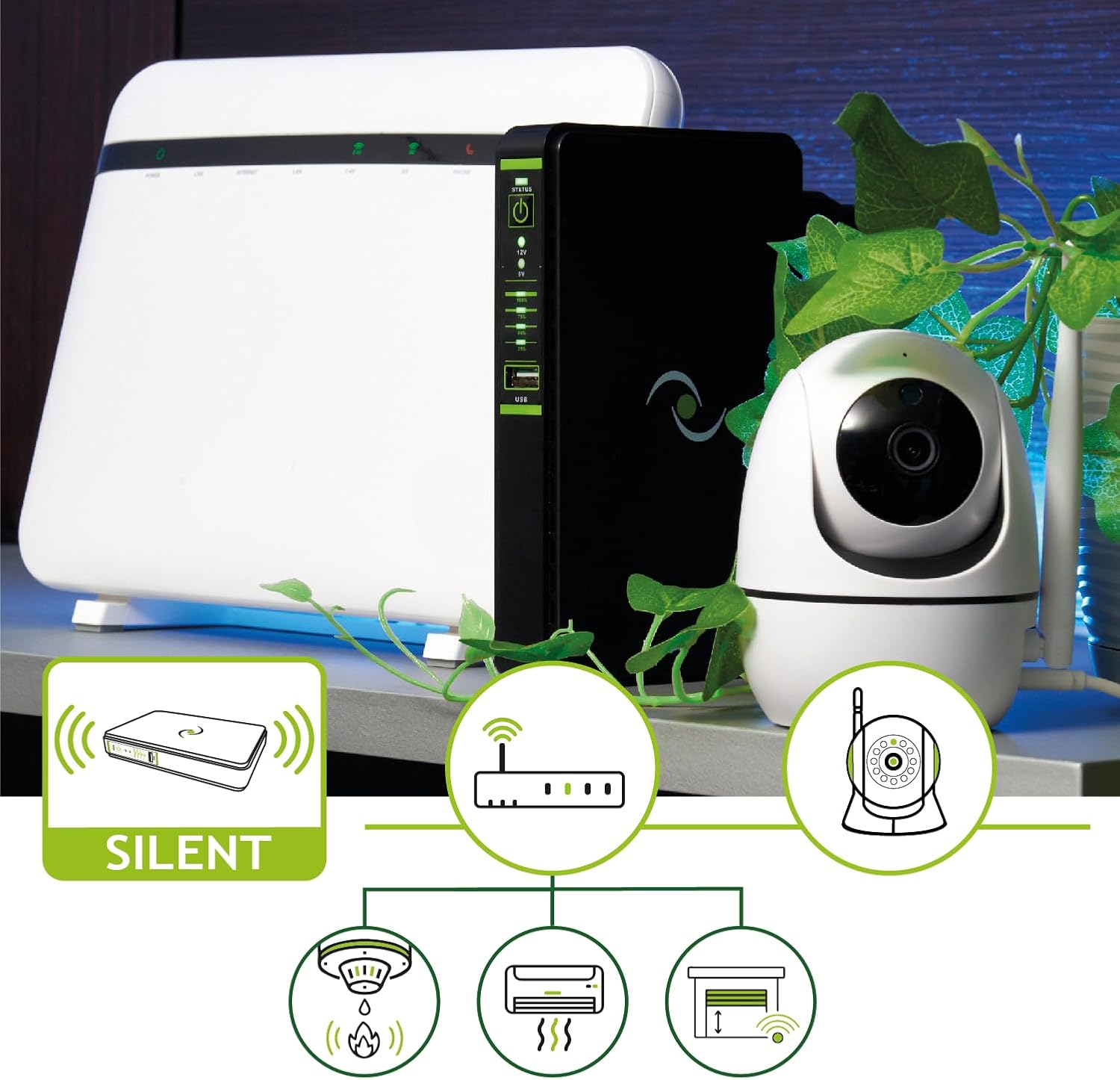 Tecnoware Mini UPS ERA PLUS DC 25W 8800mAh - immagine 4