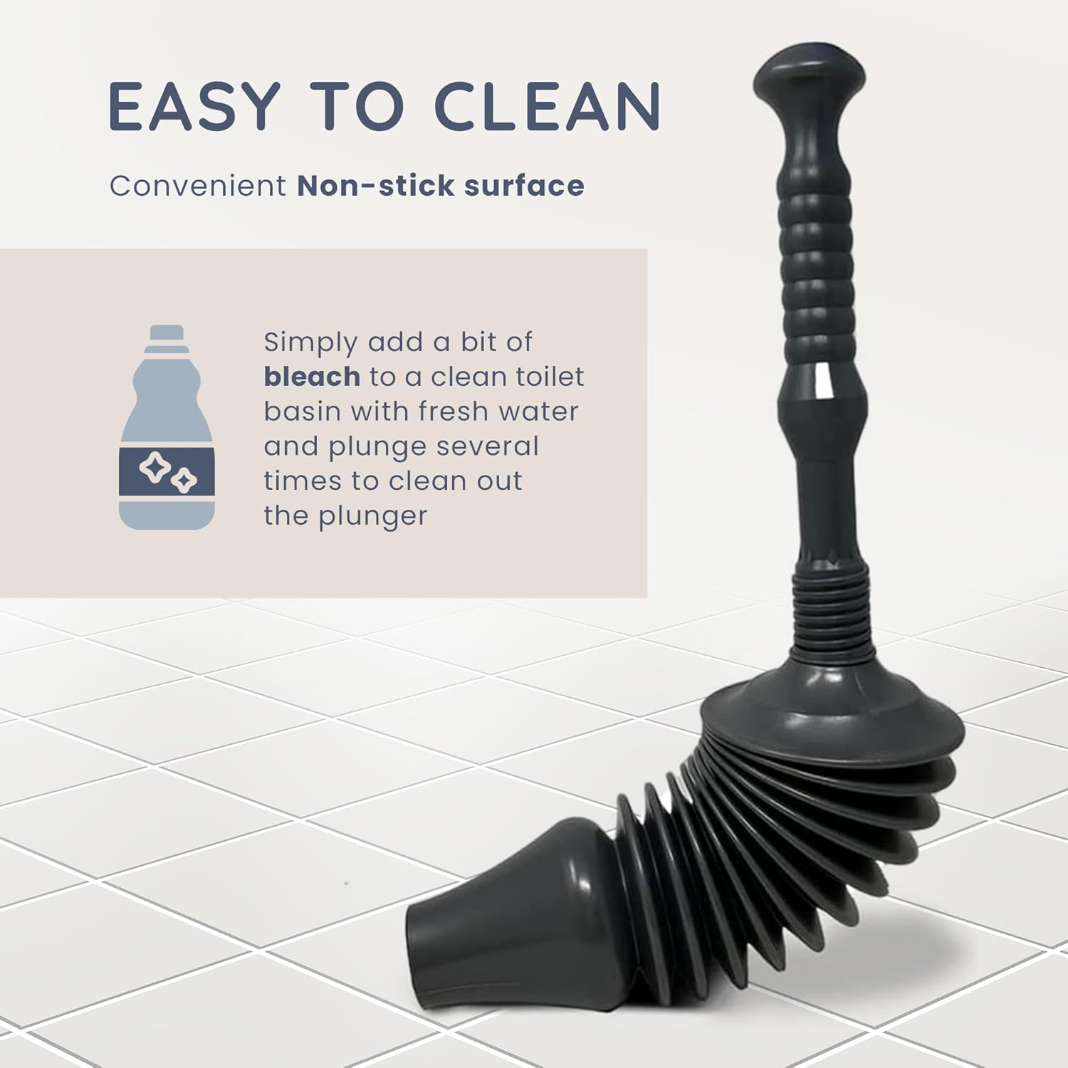 CUQOO Pulitore Flessibile per WC e Lavandini (Piccolo) - immagine 7