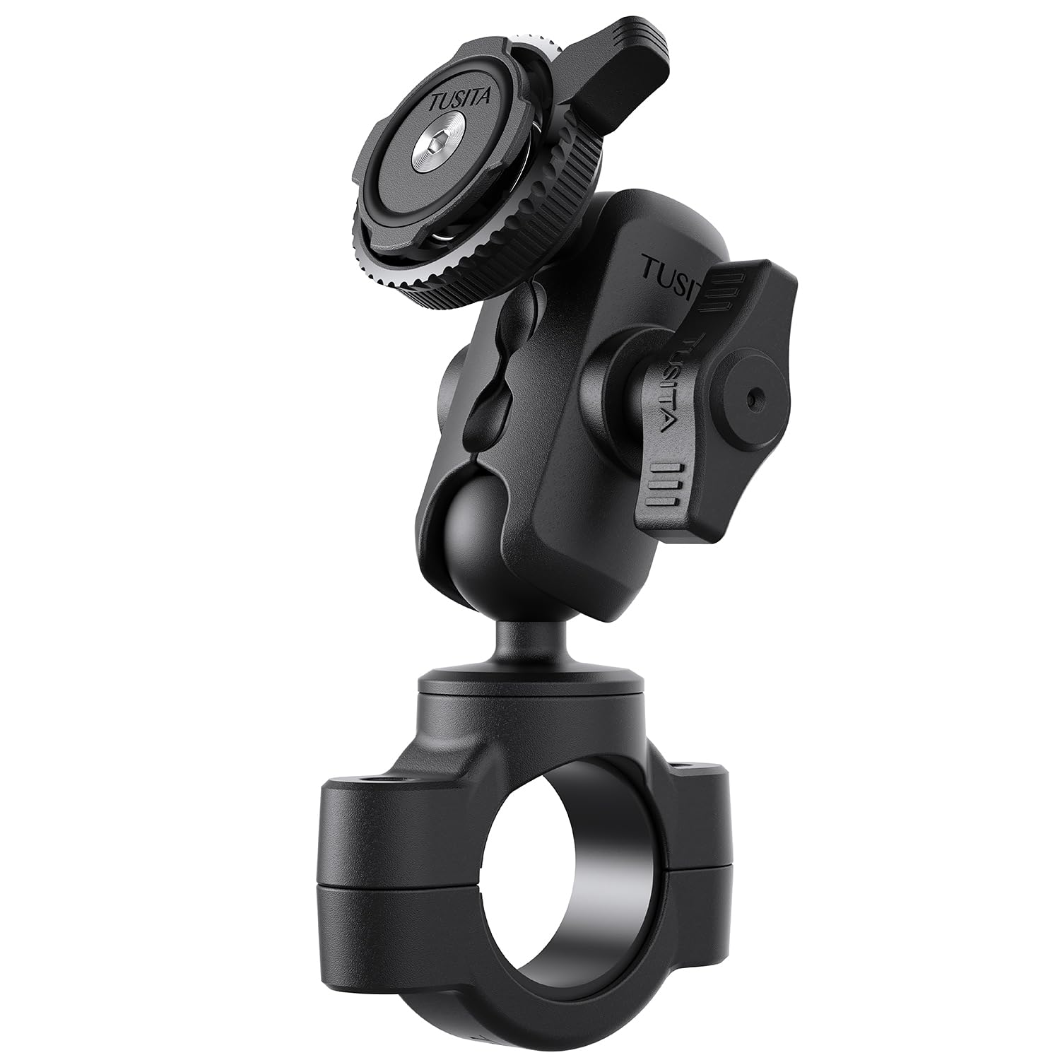 TUSITA Twist Lock Supporto Moto - Base Manubrio con Braccio a Doppia Presa