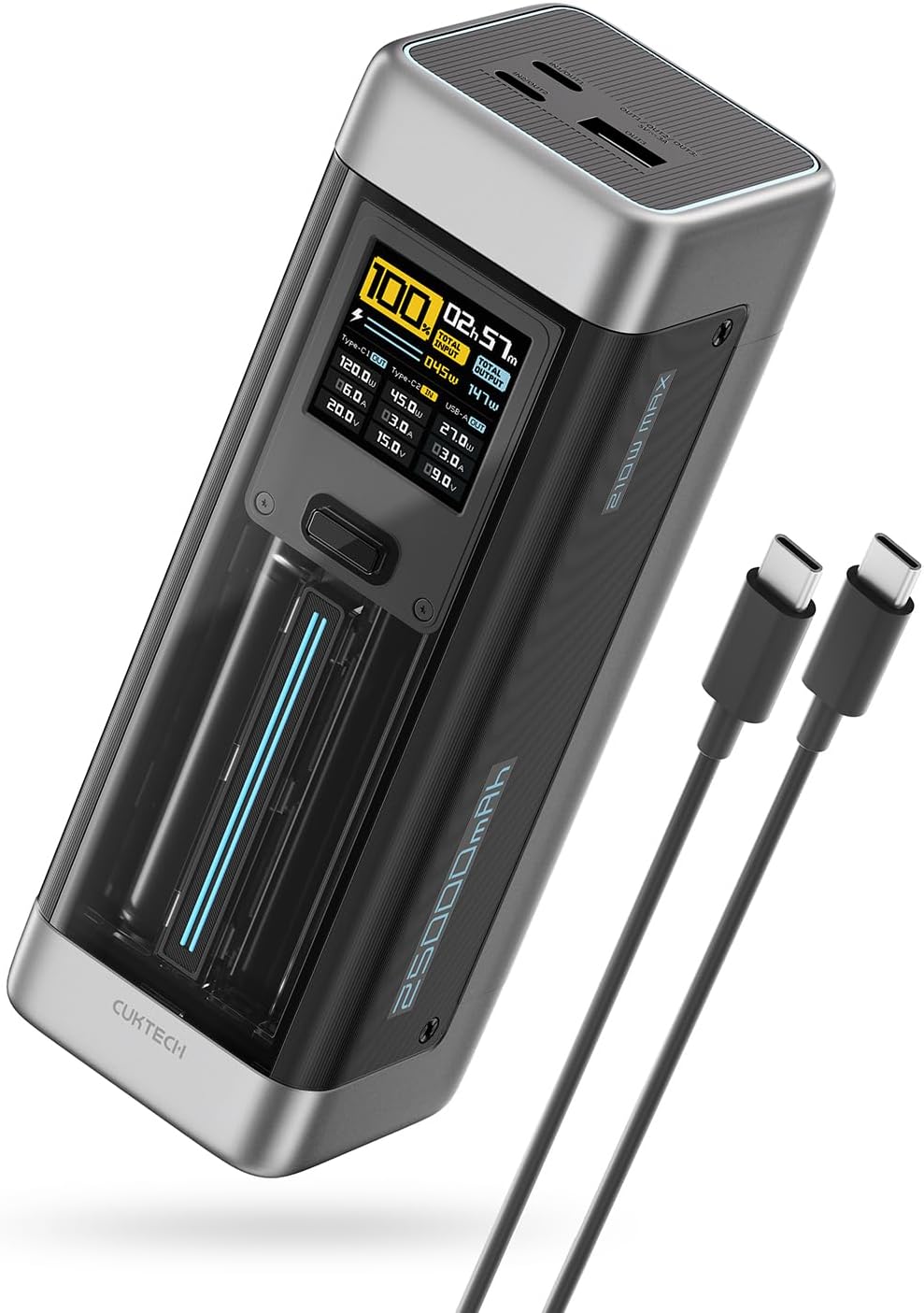 Cuktech 20 Power Bank 25000mAh 210W