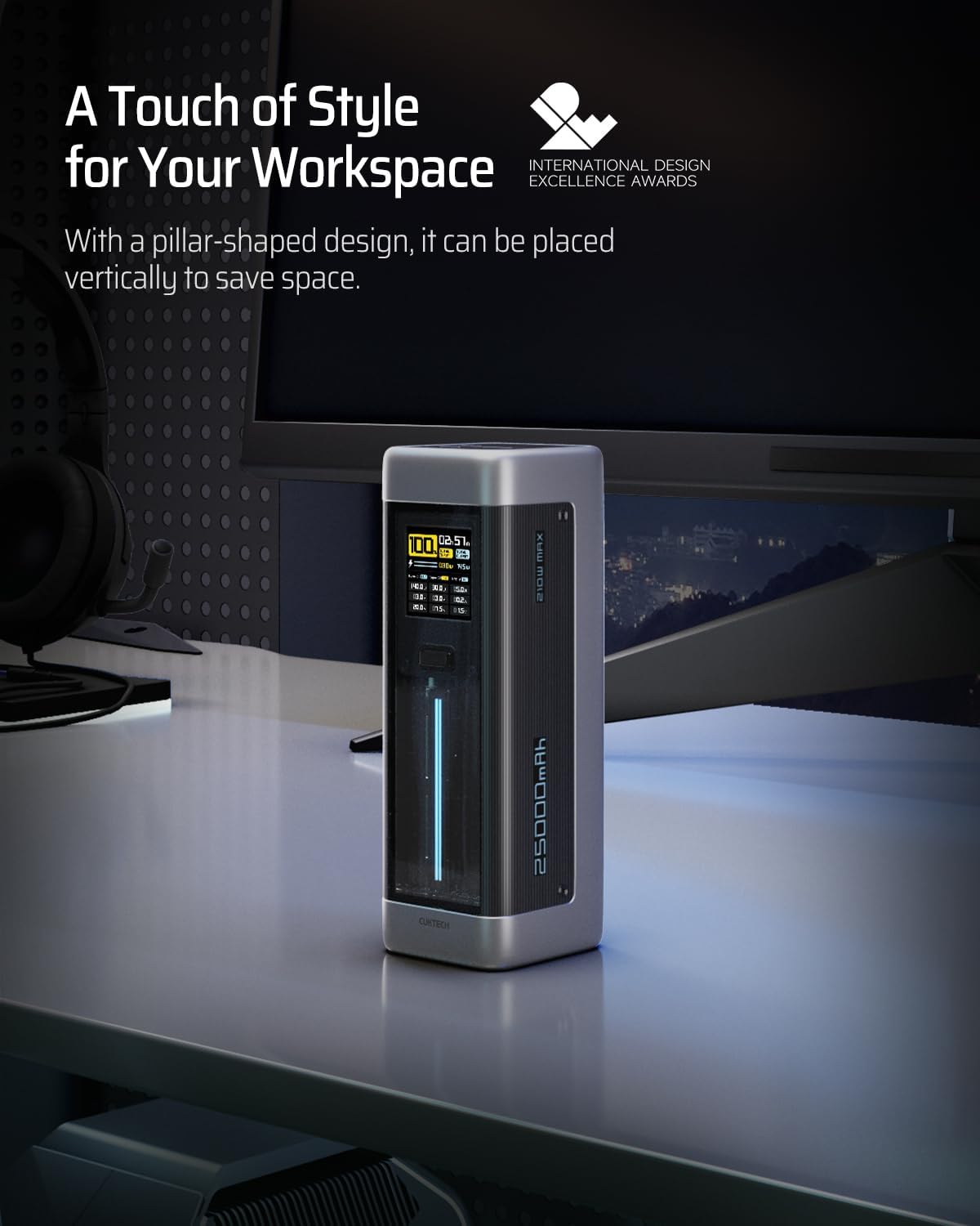 Cuktech 20 Power Bank 25000mAh 210W - immagine 5