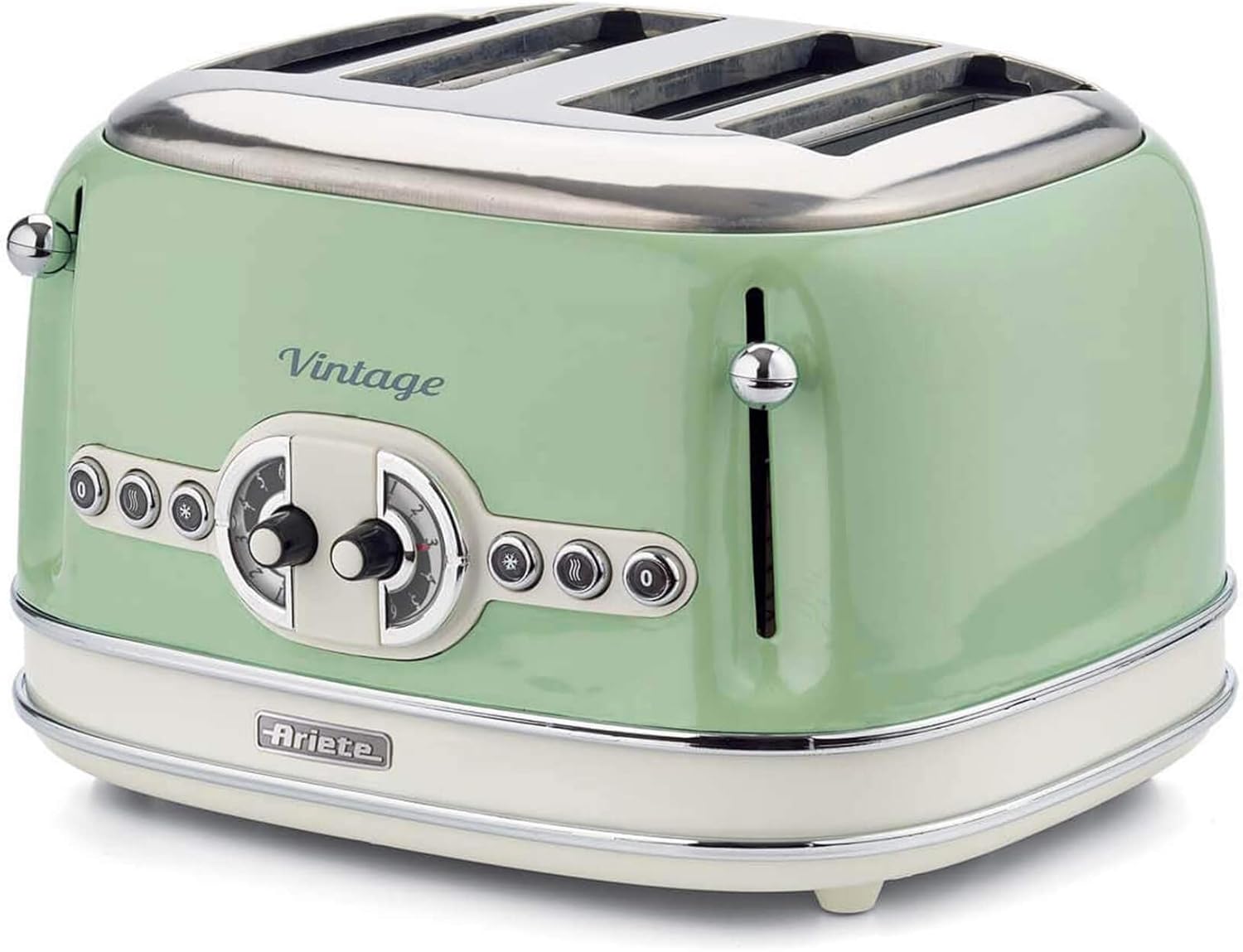 Ariete 156 Tostapane Vintage 4 Fette 1600W Verde