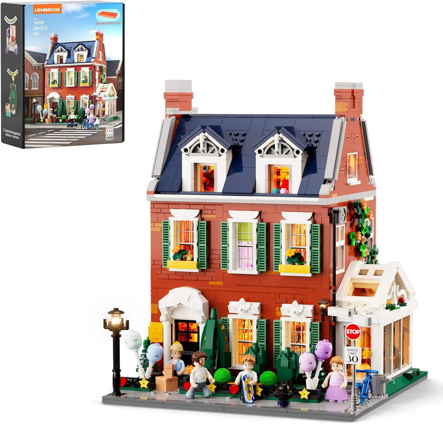 Mattoncini a Incastro con Luci (2663 pezzi) - immagine 1