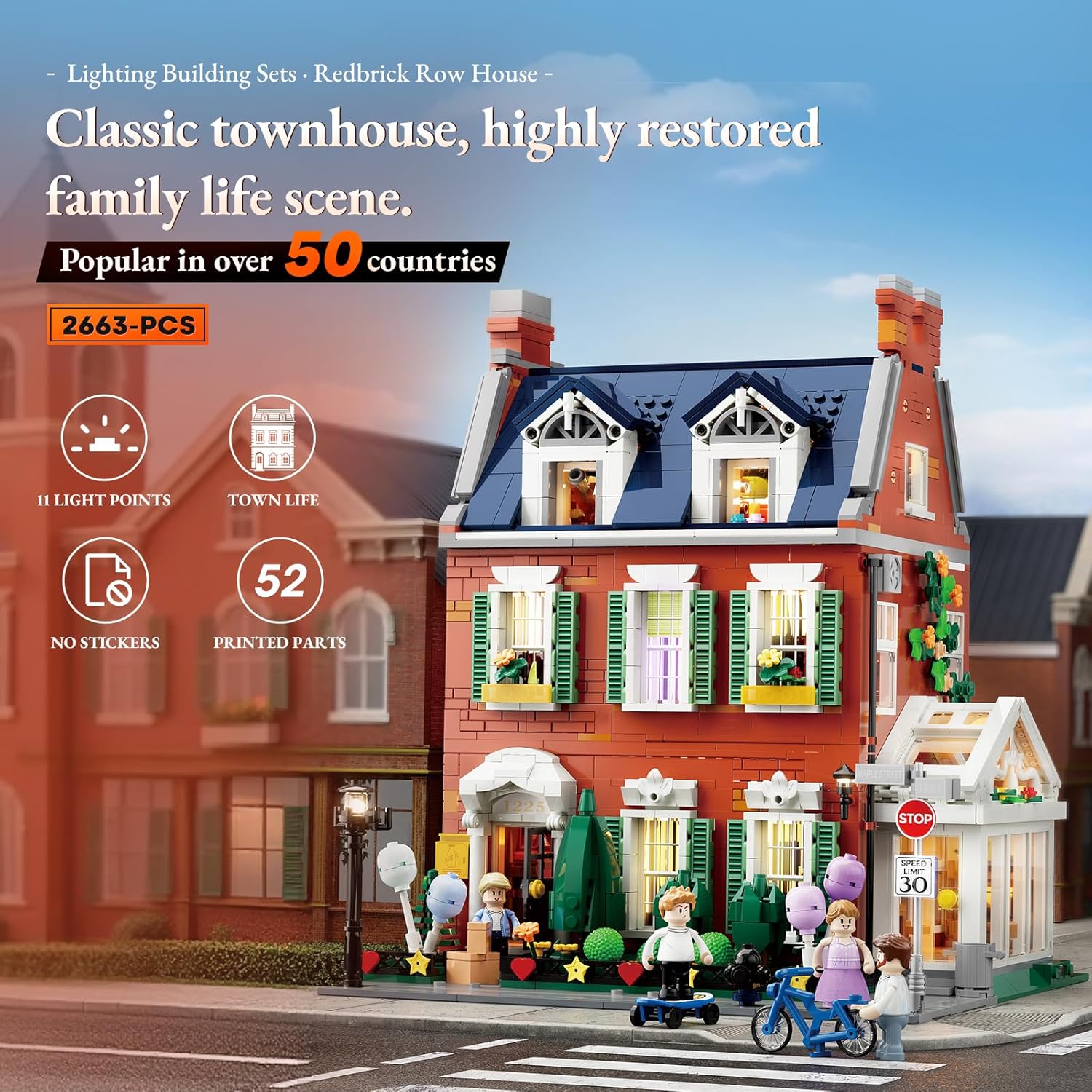 Mattoncini a Incastro con Luci (2663 pezzi) - immagine 2