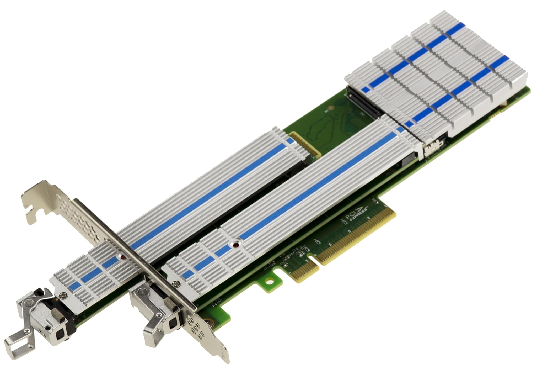 Kalea-informatique Scheda Controller PCIe 3.0 x8 per 2 SSD M.2 NVMe