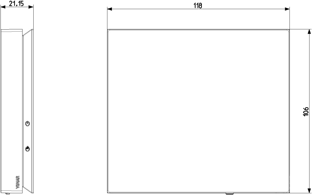 Vimar 02912.G Termostato Wi-Fi a Parete, Nero - immagine 6