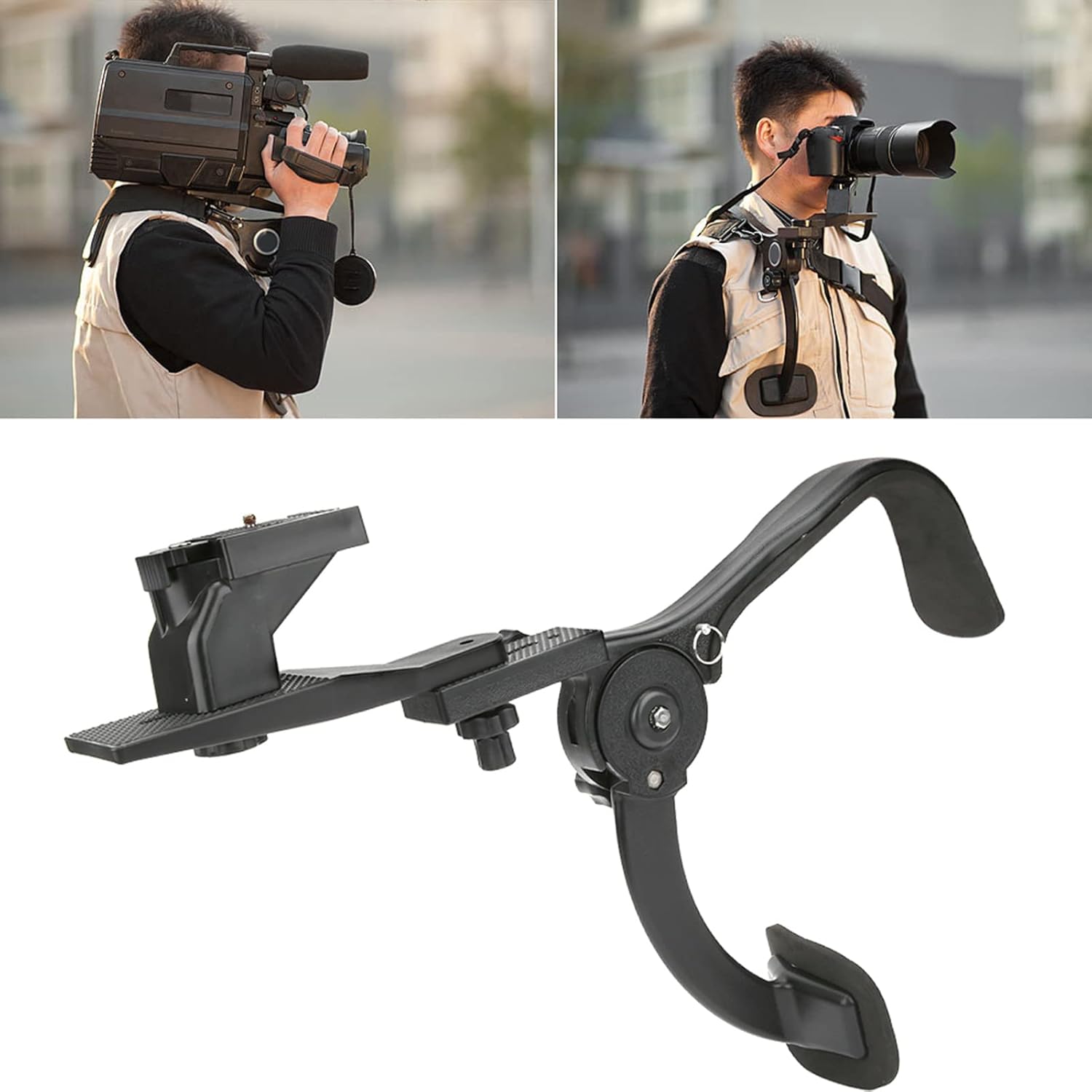 Camera Shoulder Rig per DSLR e Videocamera - immagine 4