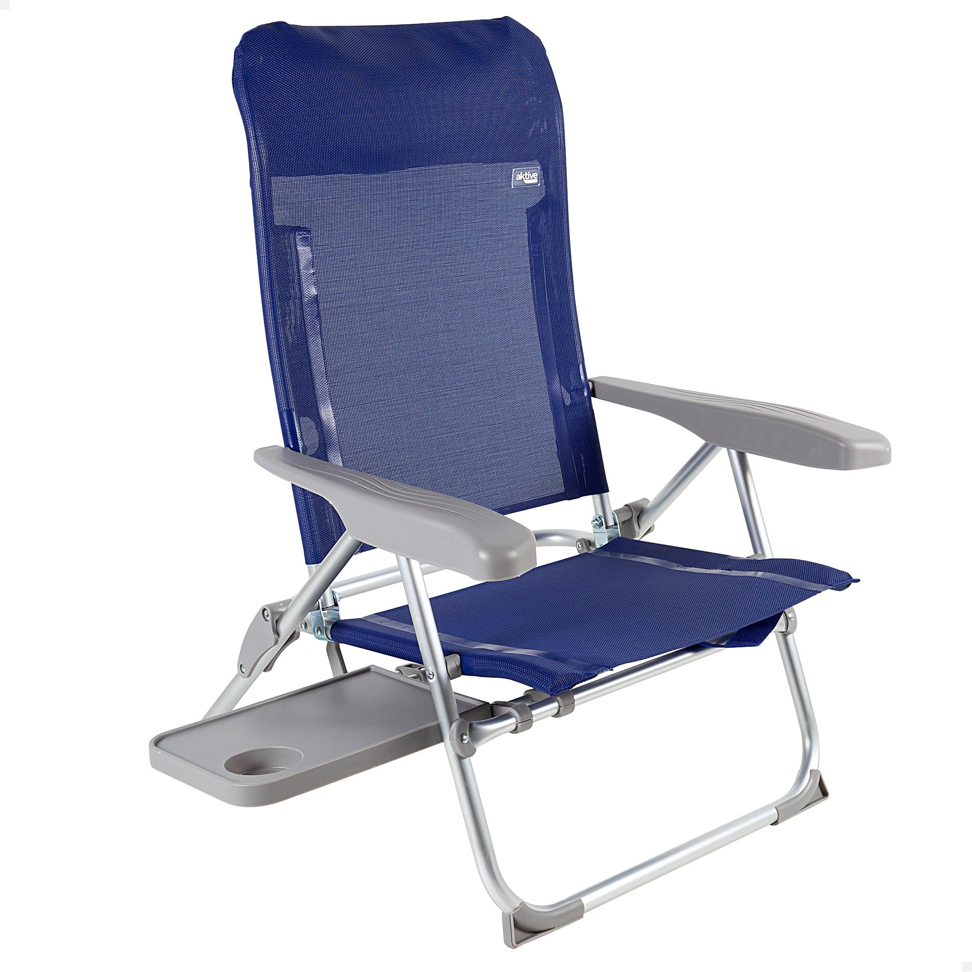 Aktive Slim Folding Chair Multi-position Aluminium 61x60x89 Cm 61 x 60 x 89 cm