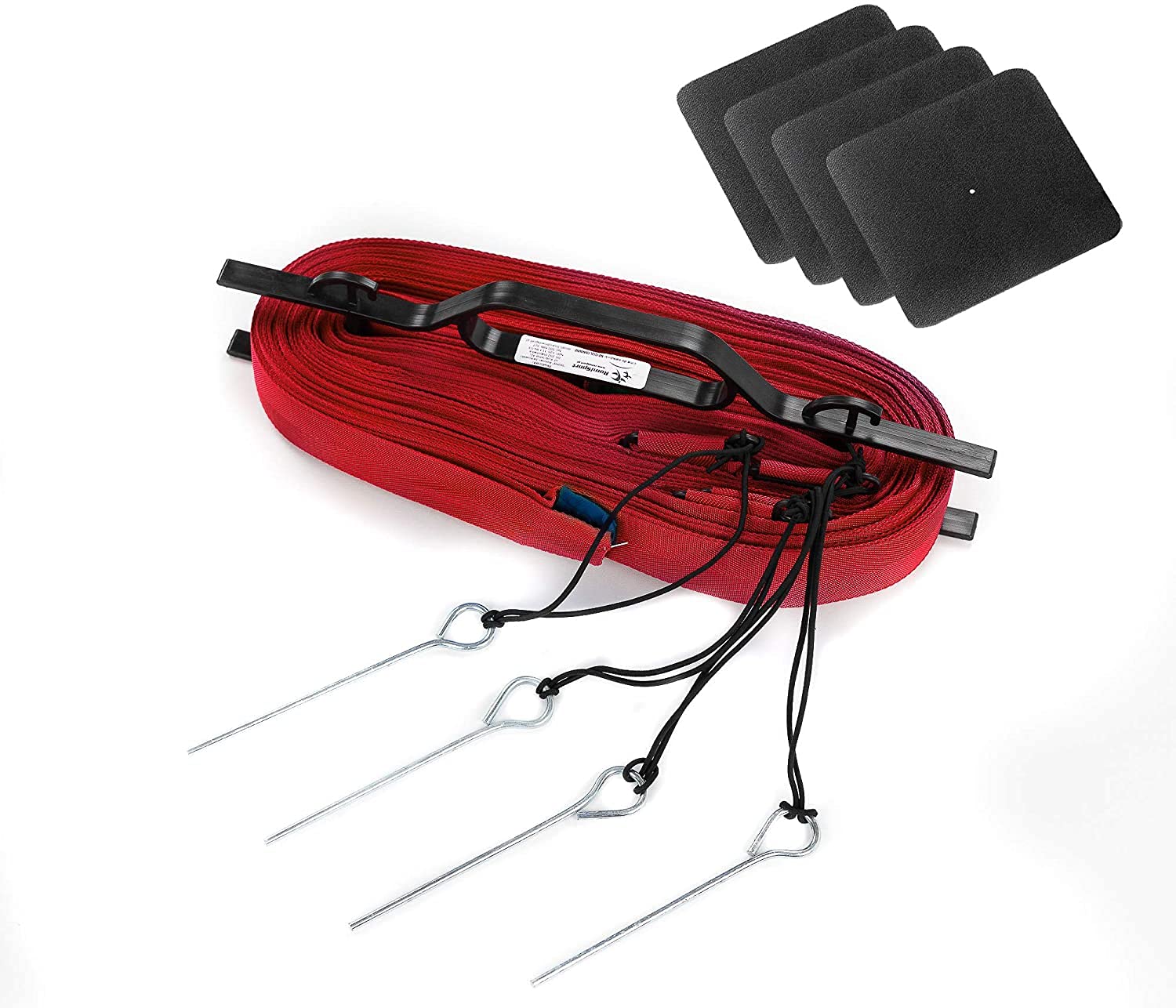 Romisport Linee per Beach Volley 5cm, Rosso/Blu