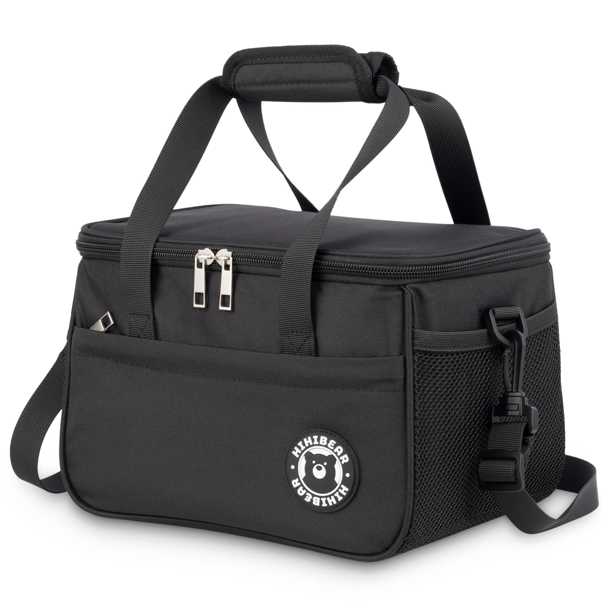 Borsa Termica Porta Pranzo 9L, Nero