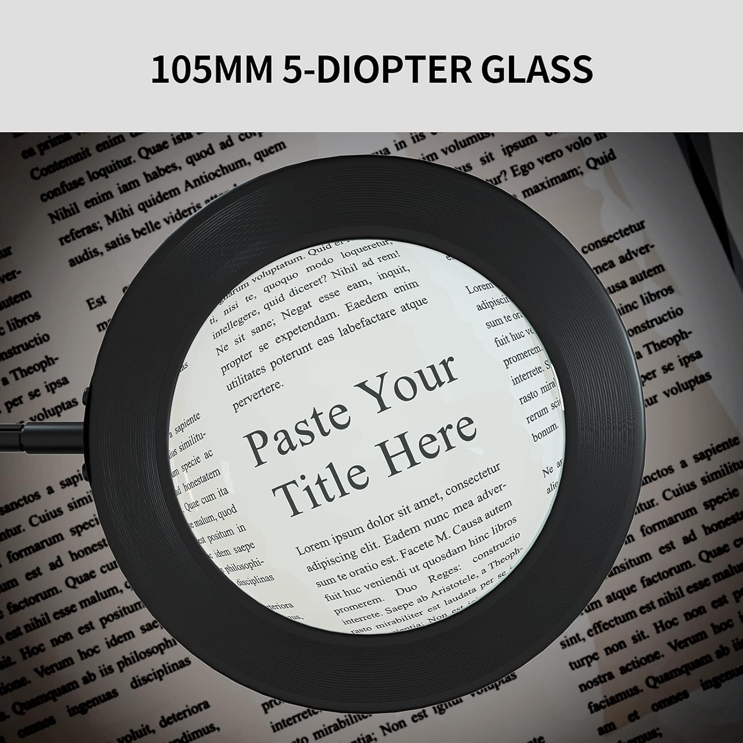 Beyamz Lampada d'Ingrandimento 5 Diottrie 105mm - immagine 2