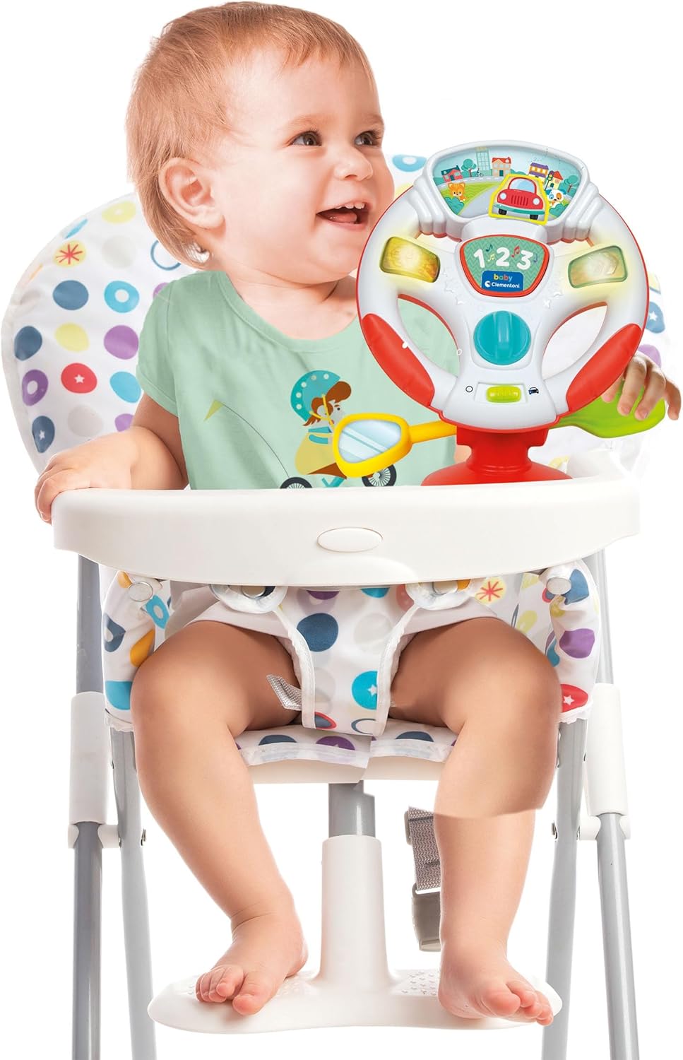 Clementoni - Volante Giocattolo Gira E Guida - immagine 4