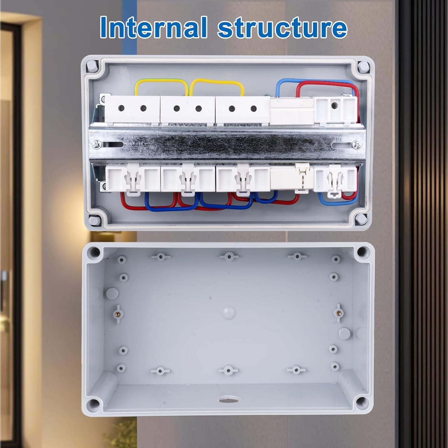 Quadro Elettrico Impermeabile per Esterni 12 Moduli - immagine 5