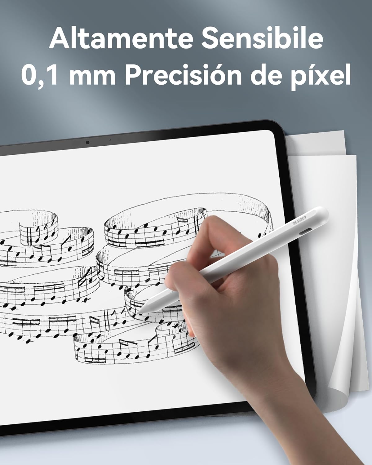 Metapen Penna A11 per Apple iPad 2018-2025 - immagine 4