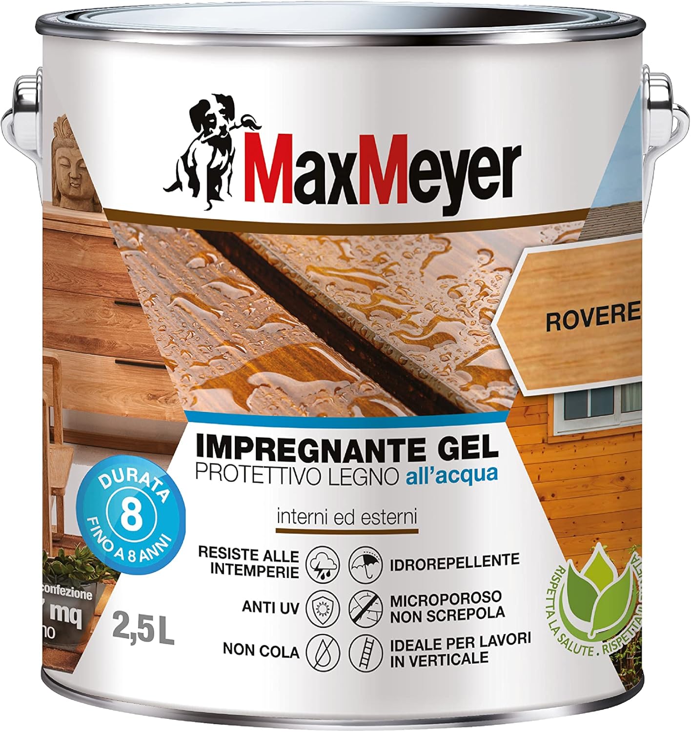 MAXMEYER IMPREGNANTE GEL ACQUA ROVERE 2,5 L