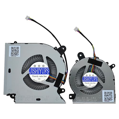 Jishiyufs Ventola Raffreddamento CPU+GPU per MSI Katana GF76