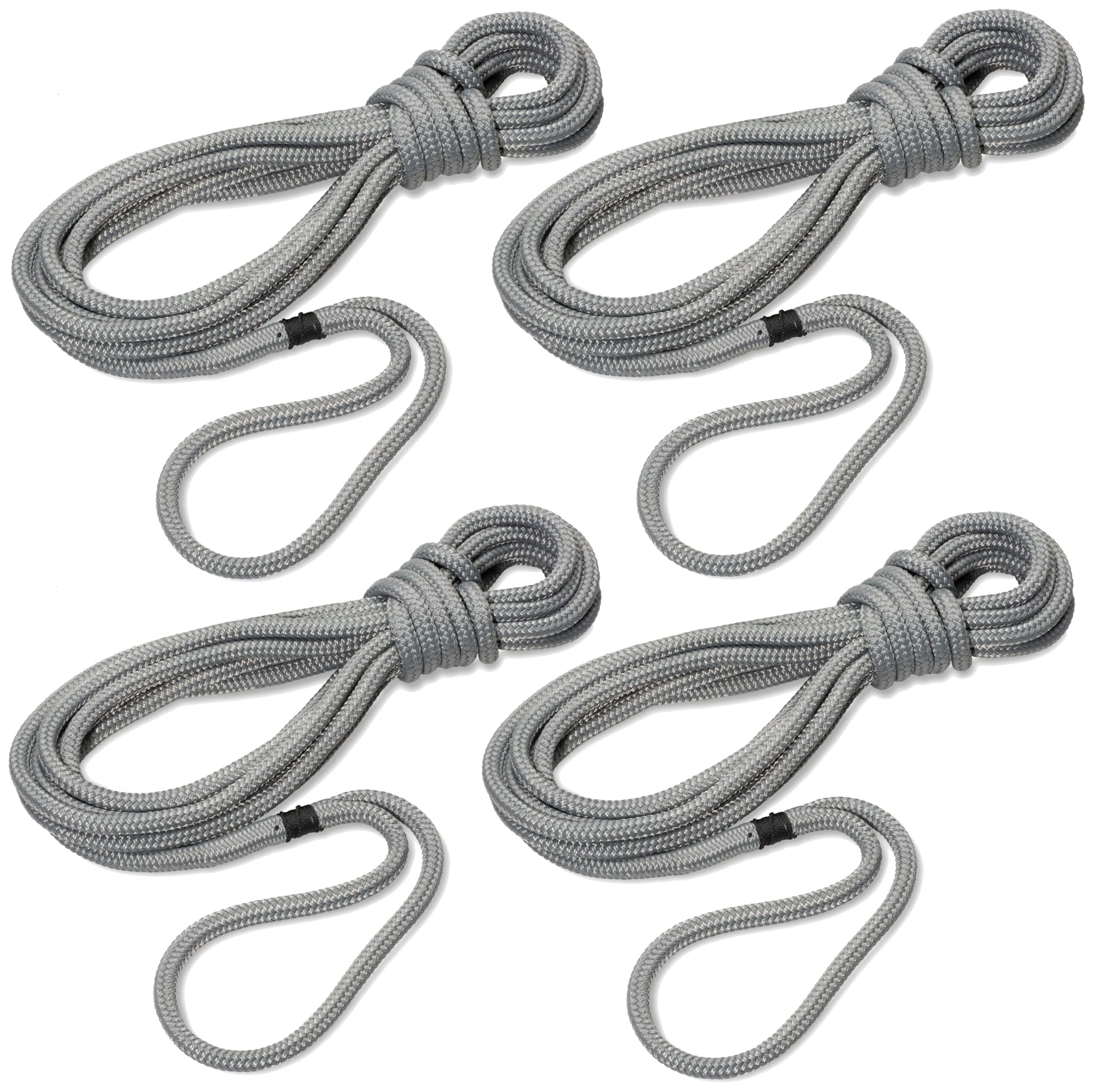 Seilflechter - Set Tifone per Ormeggio Ø 14mm, Grigio