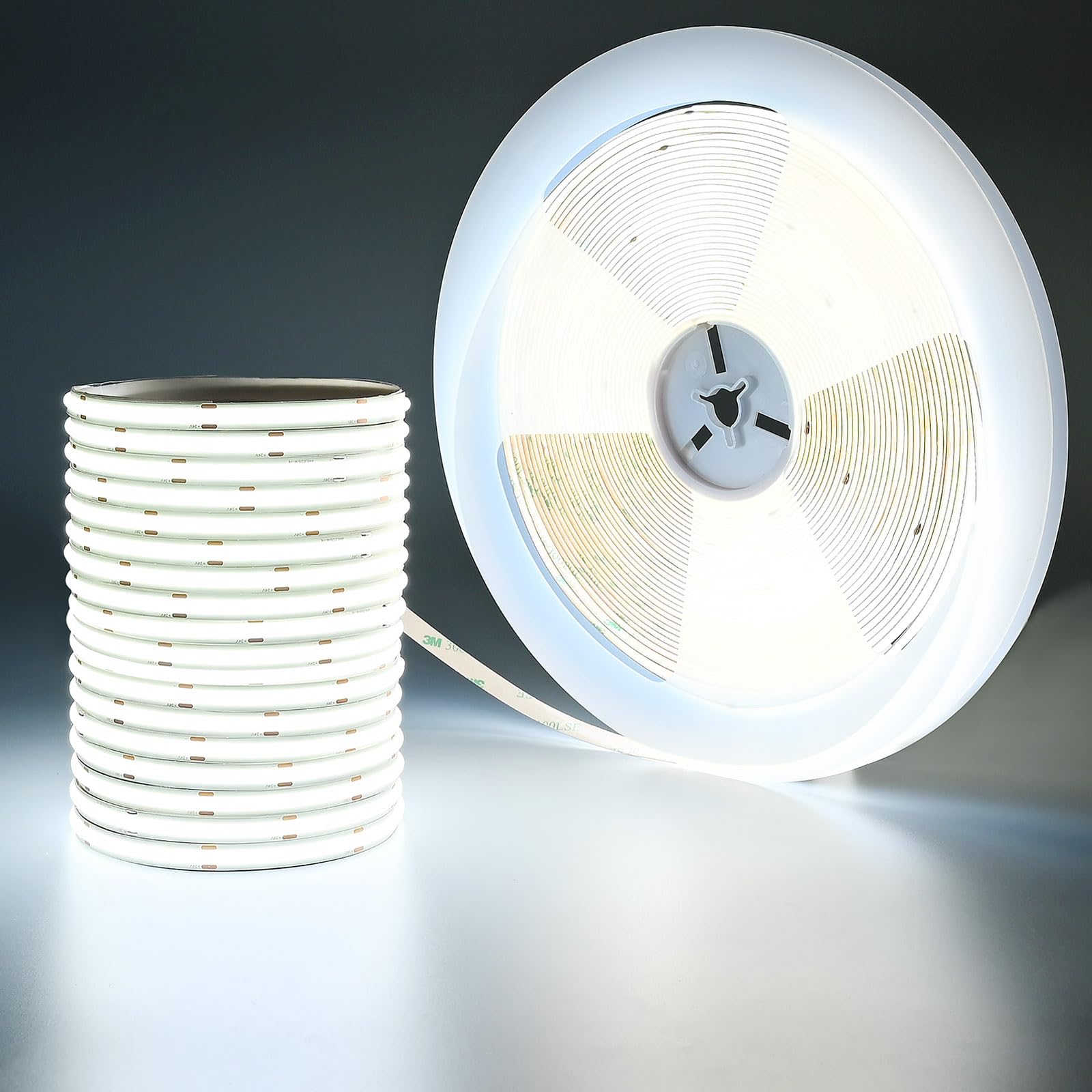 Goming Striscia LED COB 24V 20M Bianco Freddo 6000K