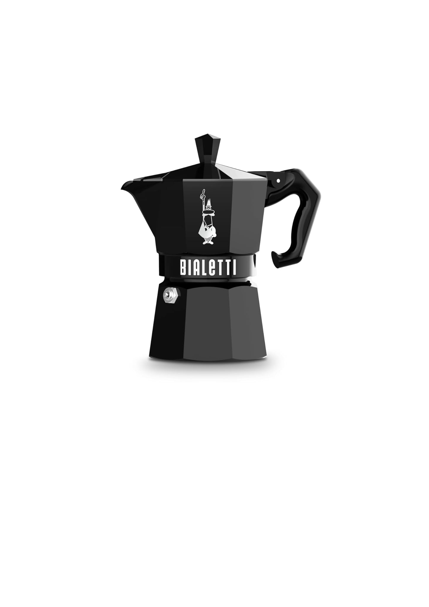 Bialetti Moka Exclusive 3 Tazze Vintage (3 tazze, Black)