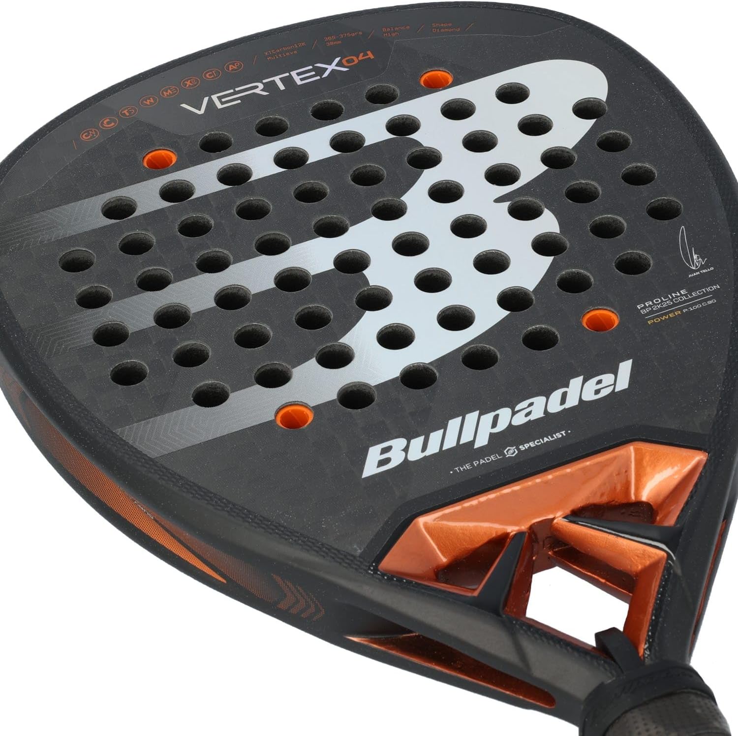 Bullpadel Vertex 04 - Racchetta da Padel 362g - immagine 6