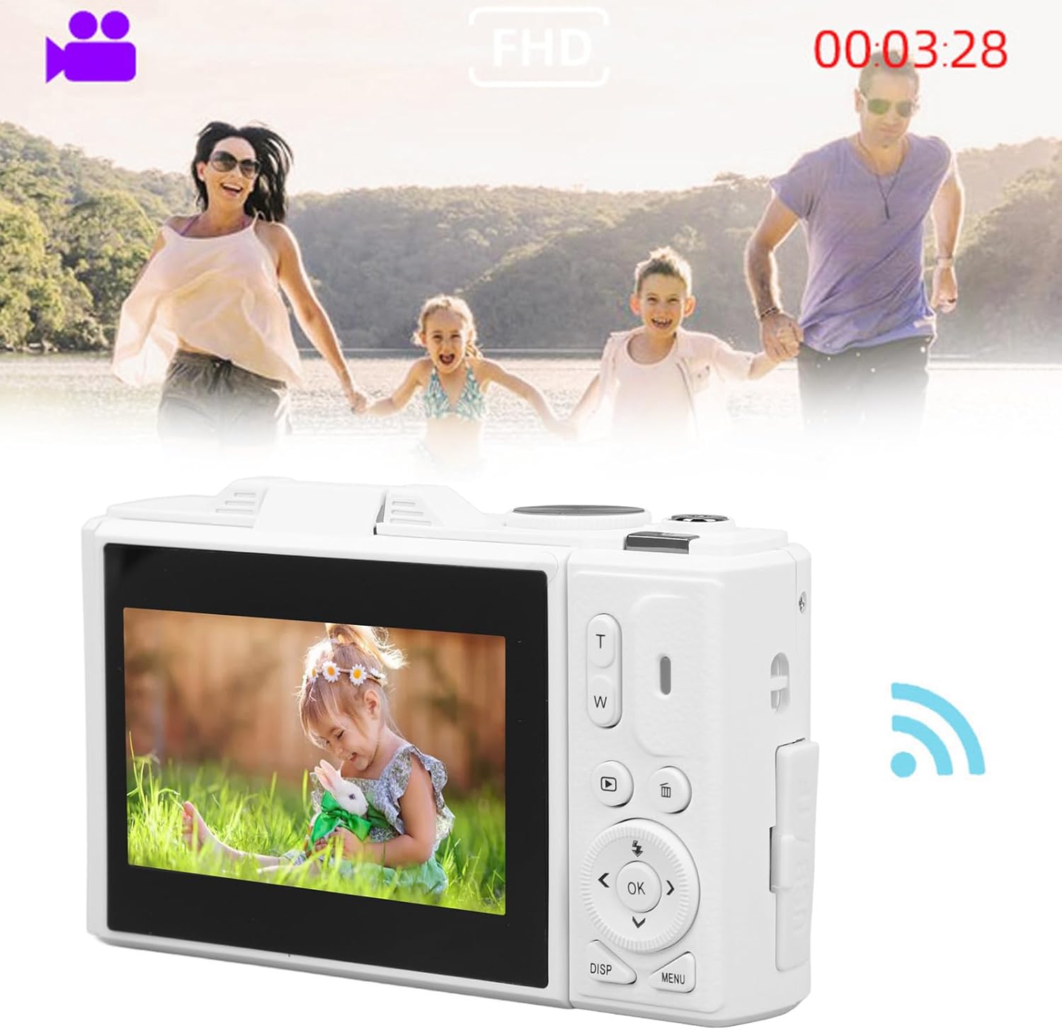 Fotocamera Digitale 64 MP 4K con Zoom 18X - immagine 6