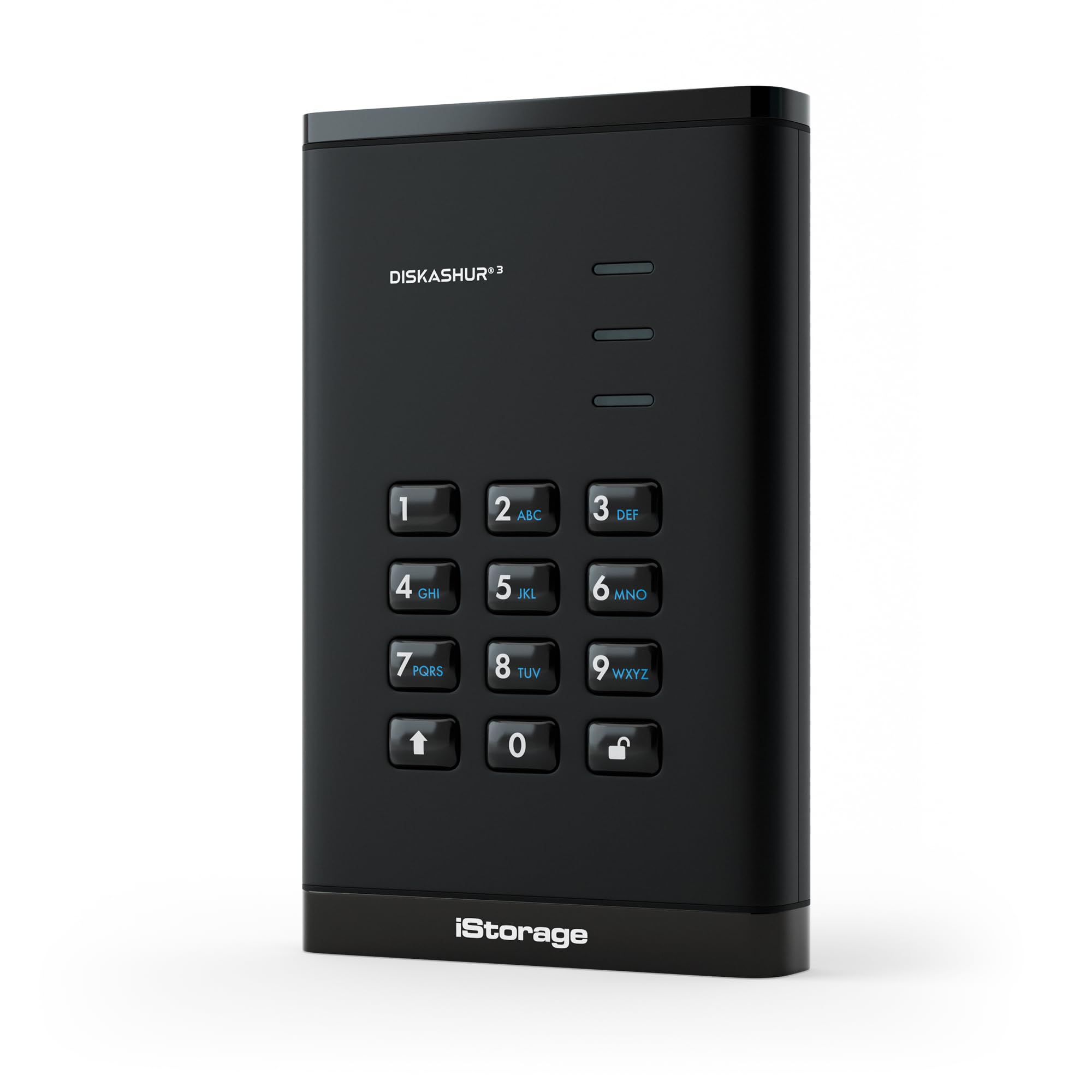 Istorage DiskAshur3 - Disco Rigido Portatile 2 TB, Nero