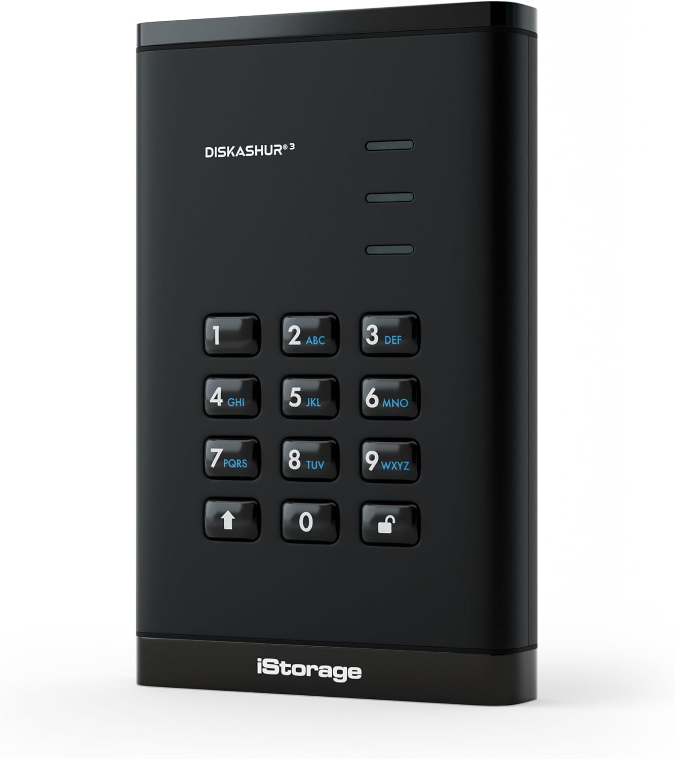 Istorage DiskAshur3 - Disco Rigido Portatile 2 TB, Nero - immagine 1
