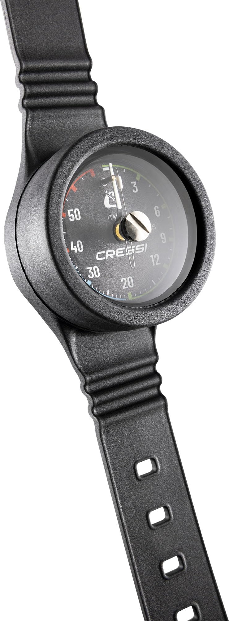 CRESSI Wristband Depth Gauge White - Profondimetro Analogico