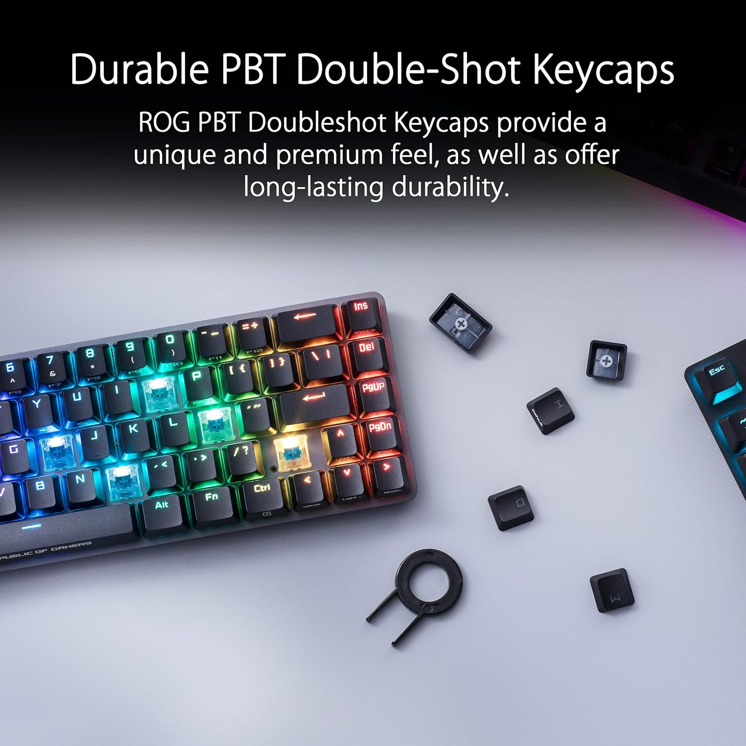 Asus ROG Falchion NX - Tastiera Gaming Wireless 68 Tasti - immagine 5