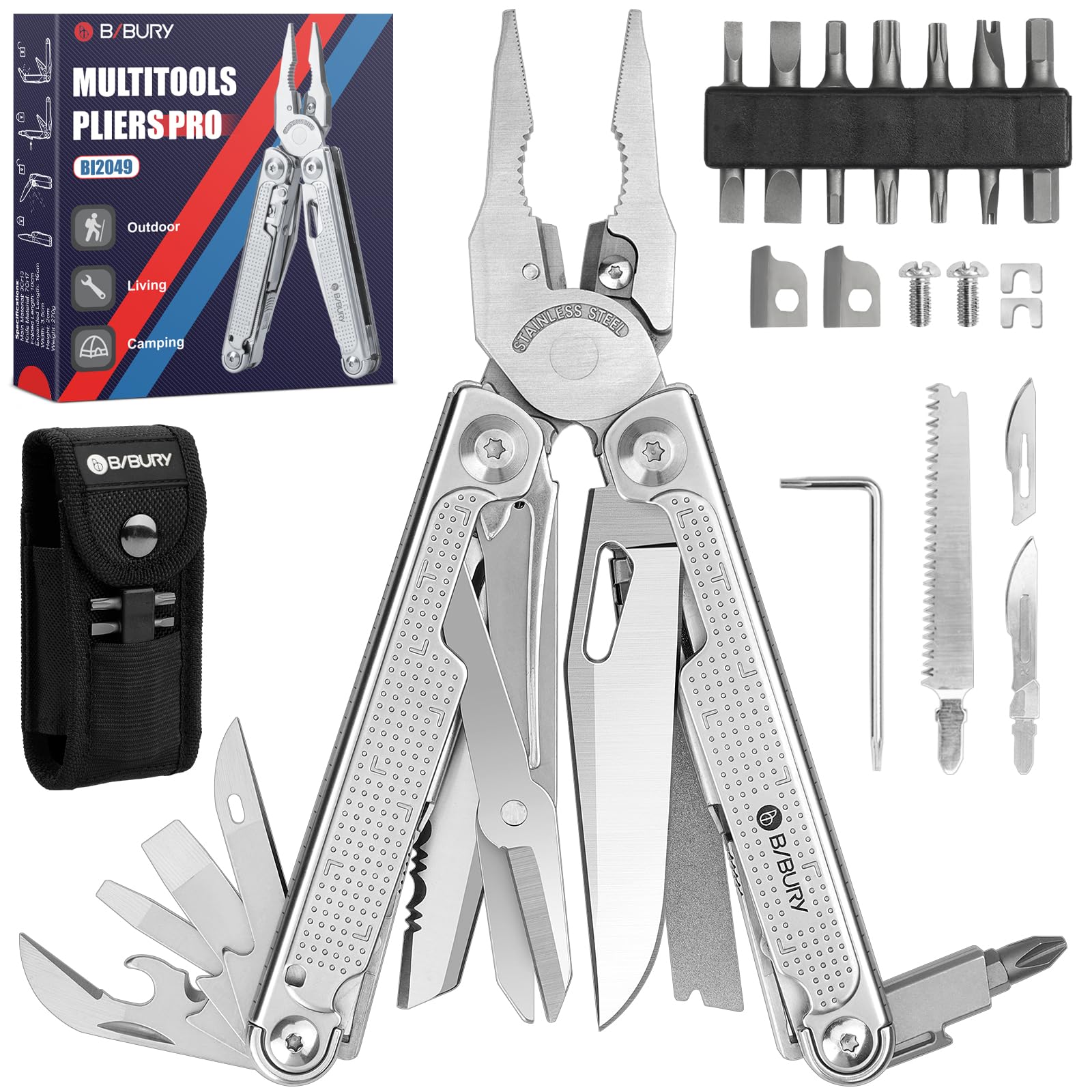 Bibury Pinza Multiuso Pro BI2049 - Multitool