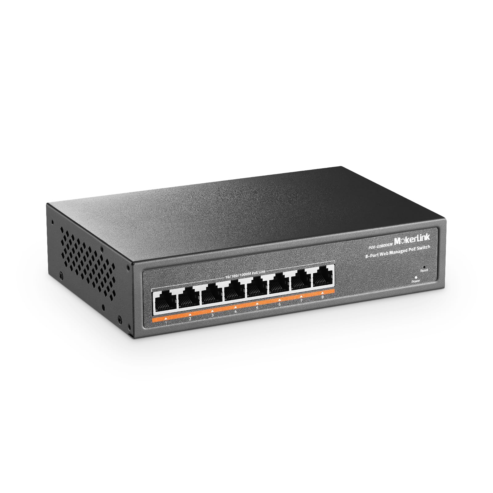 Mokerlink Switch PoE Gigabit 8 Porte Gestito 120W