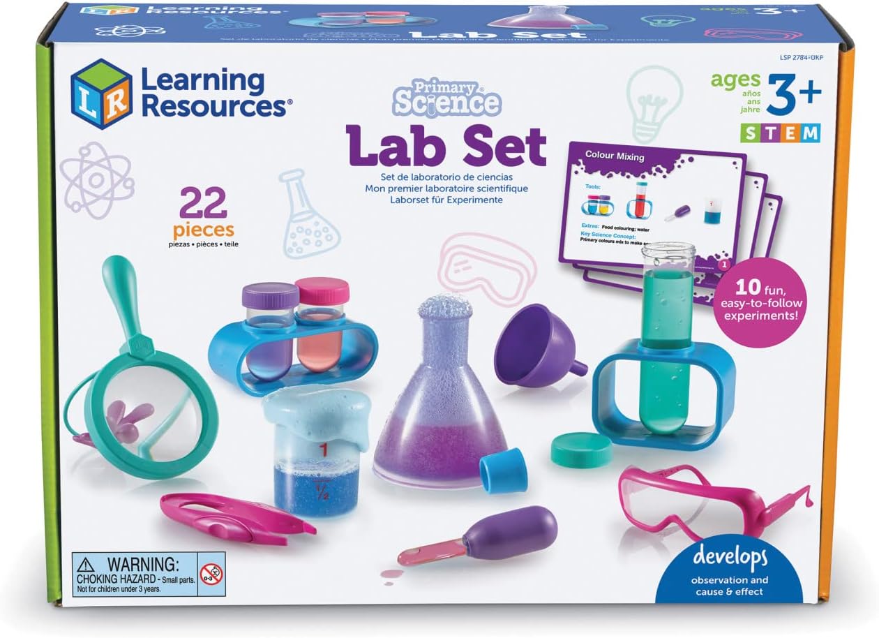 Learning Resources Set Laboratorio Primary Science Rosa - immagine 1
