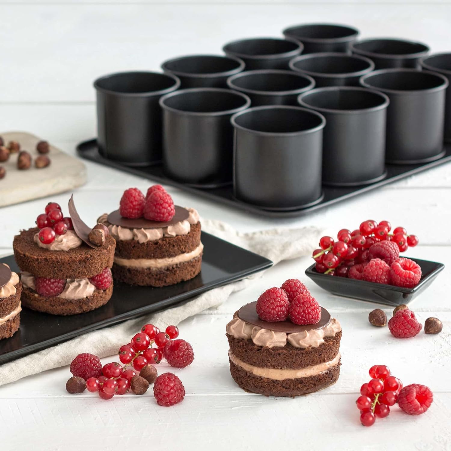 Zenker Teglia con 12 Coppapasta Antiaderente - immagine 2